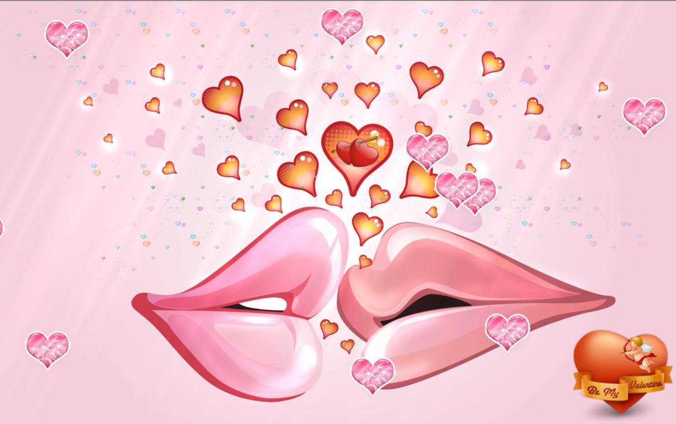 1377x864 Download Be My Valentine Screensaver