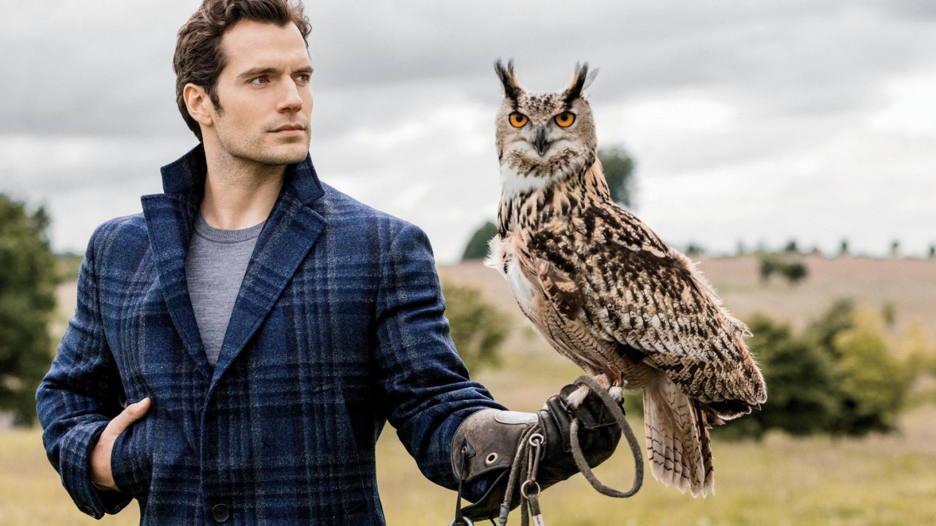1920x1080 henry cavill, actor, owl 1080P Laptop Full HD Wallpaper, HD Man 4K Wallpaper, Image, Photo and Background