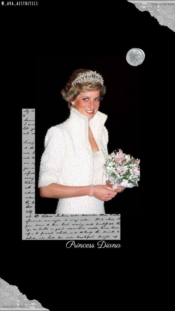 720x1280 Princess Diana Of Wales wallpaper phone lock screen aesthetic