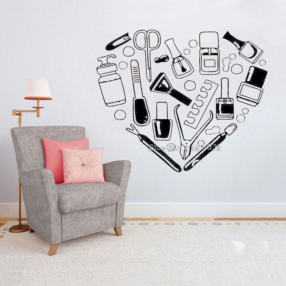 1000x1000 Hot Long Hair Girls Portrait Wallpaper Hair Salon Wall Decals Woman Wall Stickers Diy Beauty Salon Adesivos Murals Posters at the price of $8.91 in