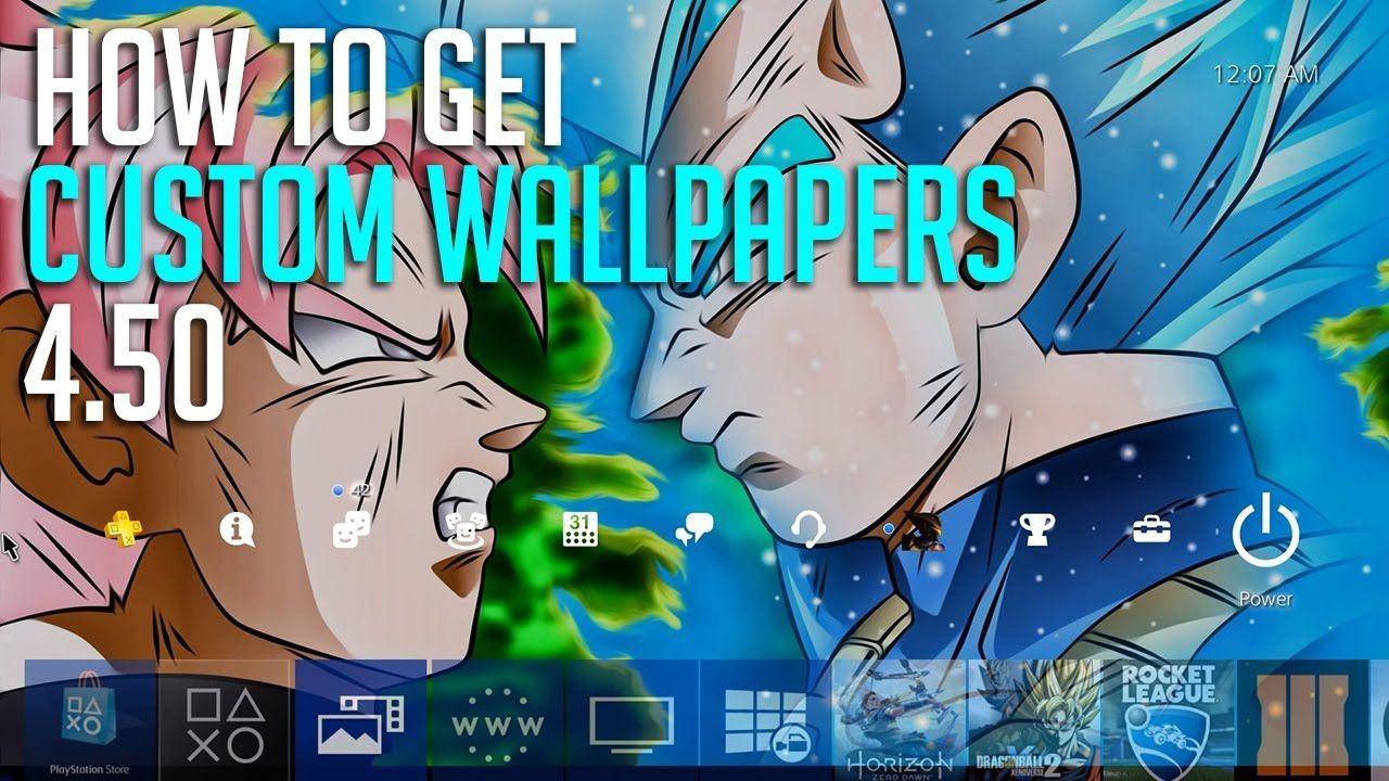 1280x720 PS4 HOW TO ADD CUSTOM WALLPAPERS! USE ANY PHOTO YOU WANT! (4.50 UPDATE)
