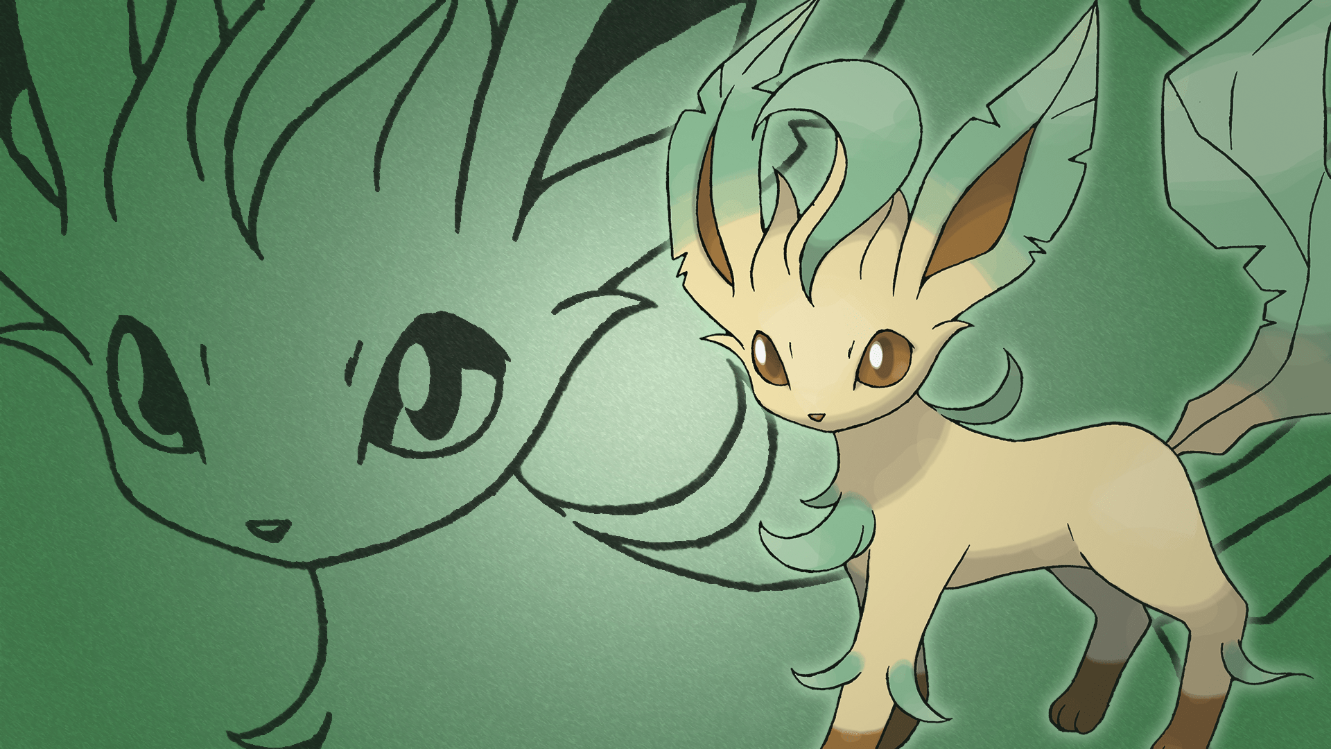 Cute Leafeon Wallpapers - Top Free Cute Leafeon Backgrounds ...