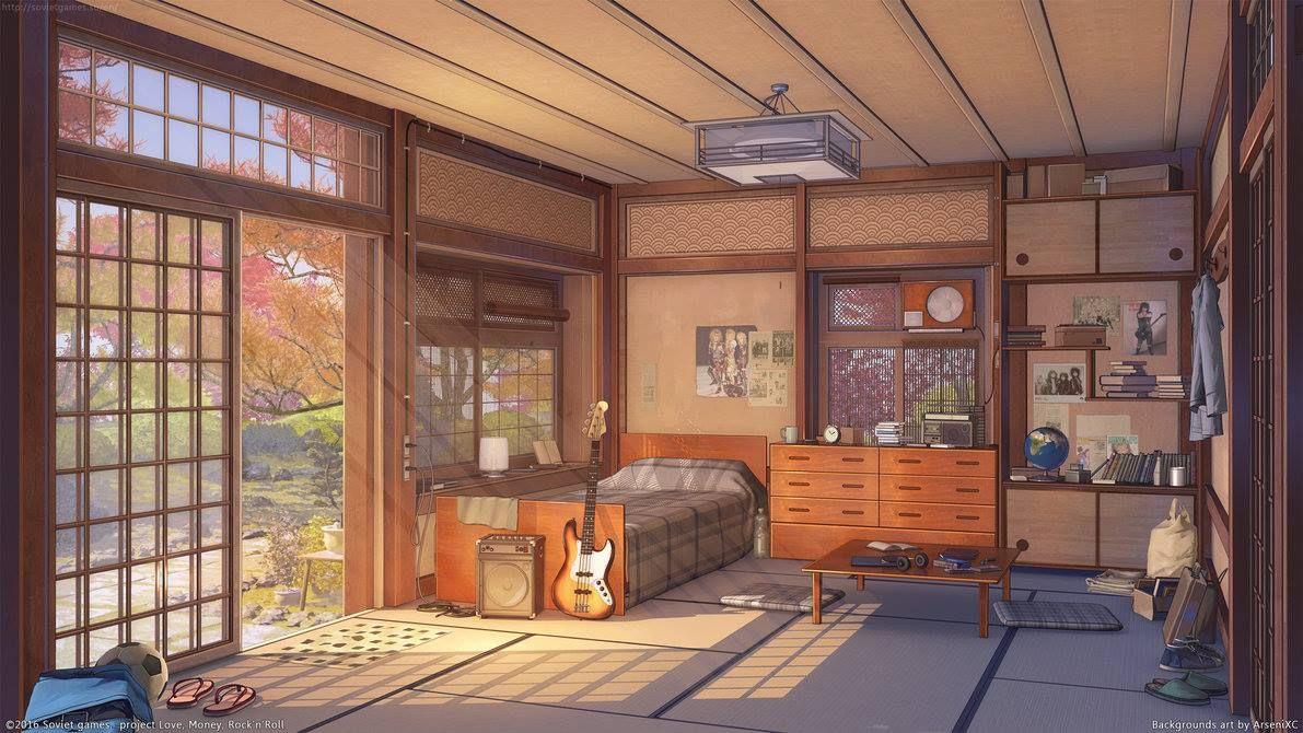 1191x670 Anime house BG ideas. anime house, anime places, anime scenery