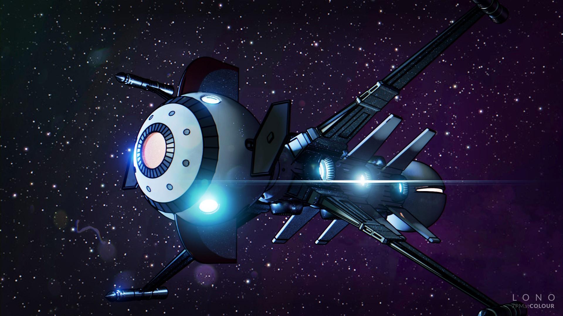 1920x1080 spaceship, Comet (Captain Future), Captain Future, TV HD Wallpaper