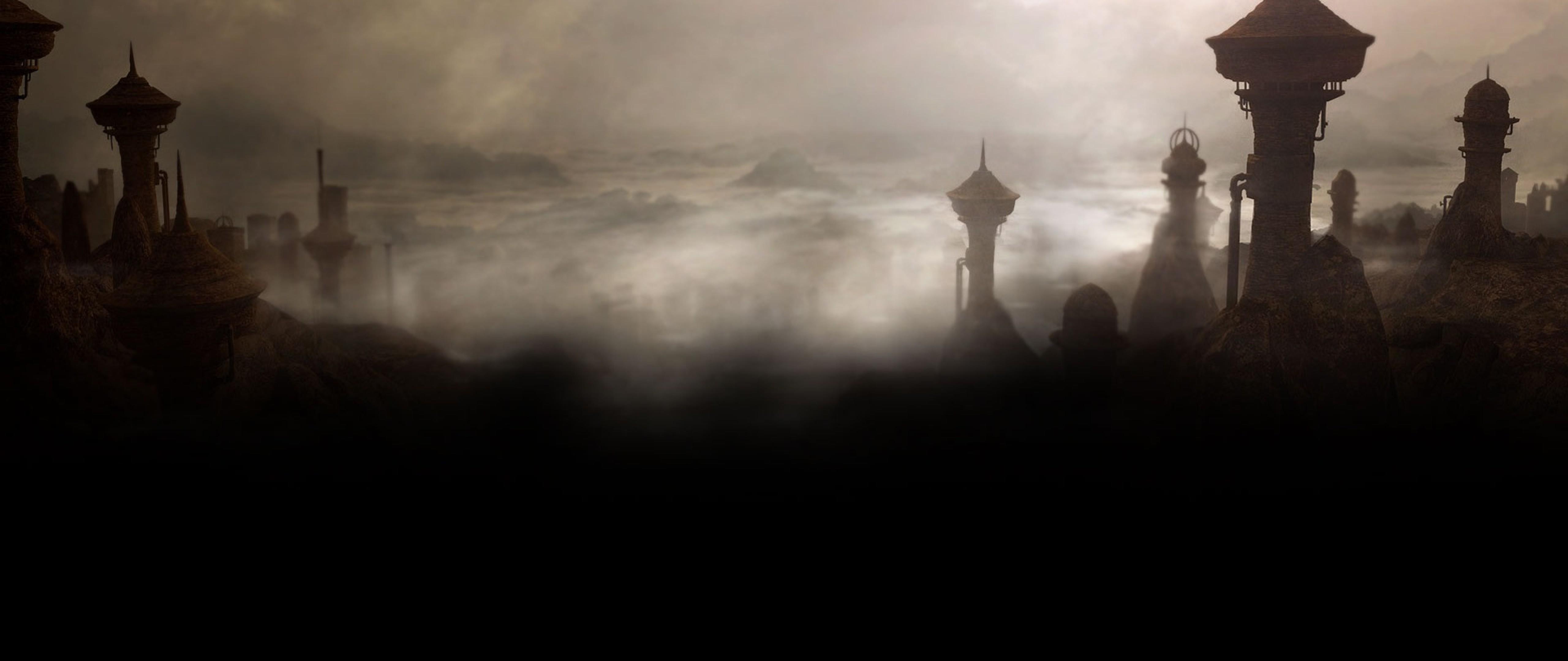 5120x2160 A foggy future in coal country HD Wallpaper 4K Ultra HD Wide TV