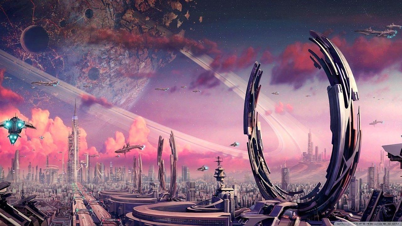 1280x720 Futuristic Wallpaper 4k