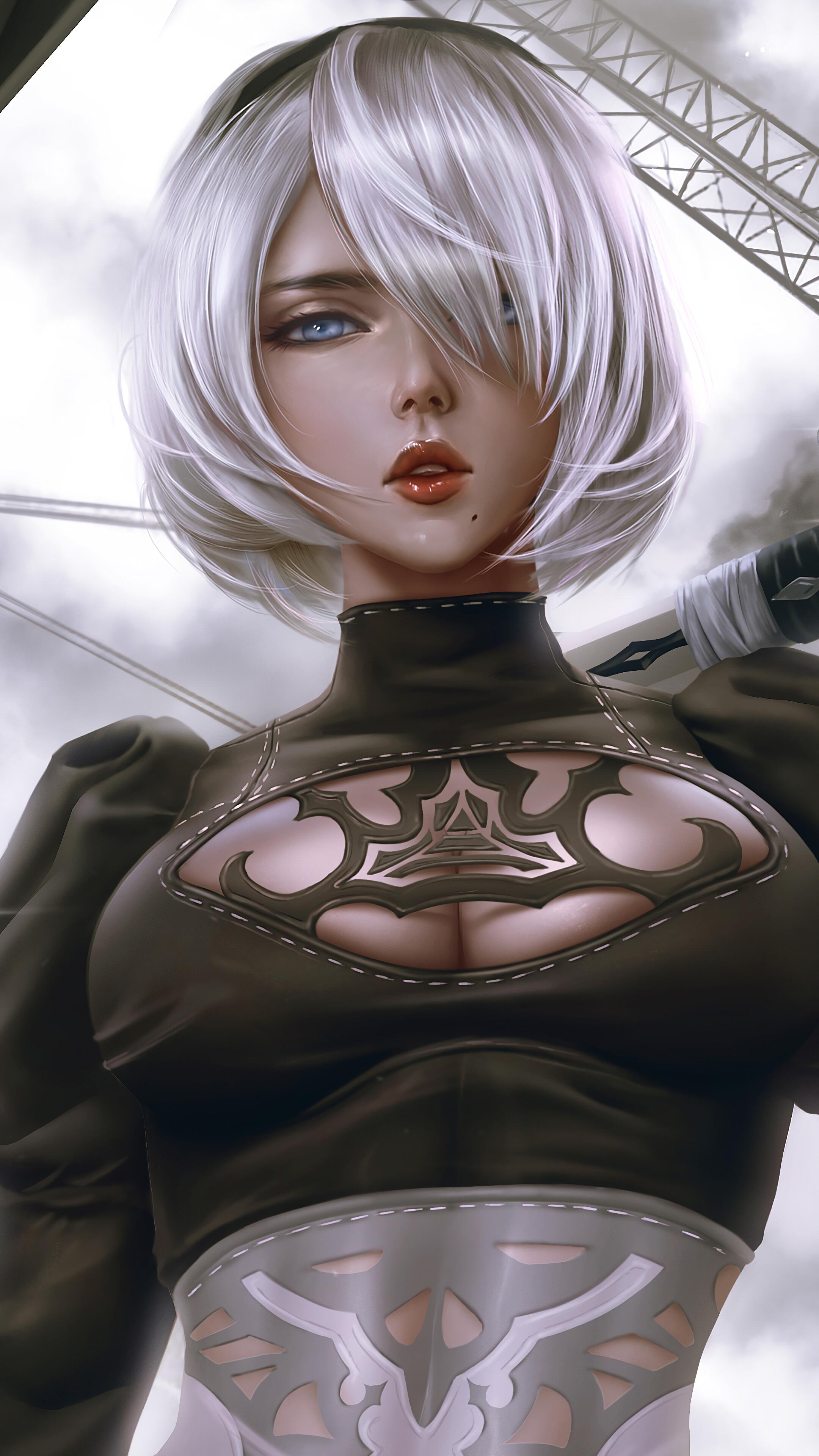 2160x3840 Yorha 2B HD wallpaper, Background