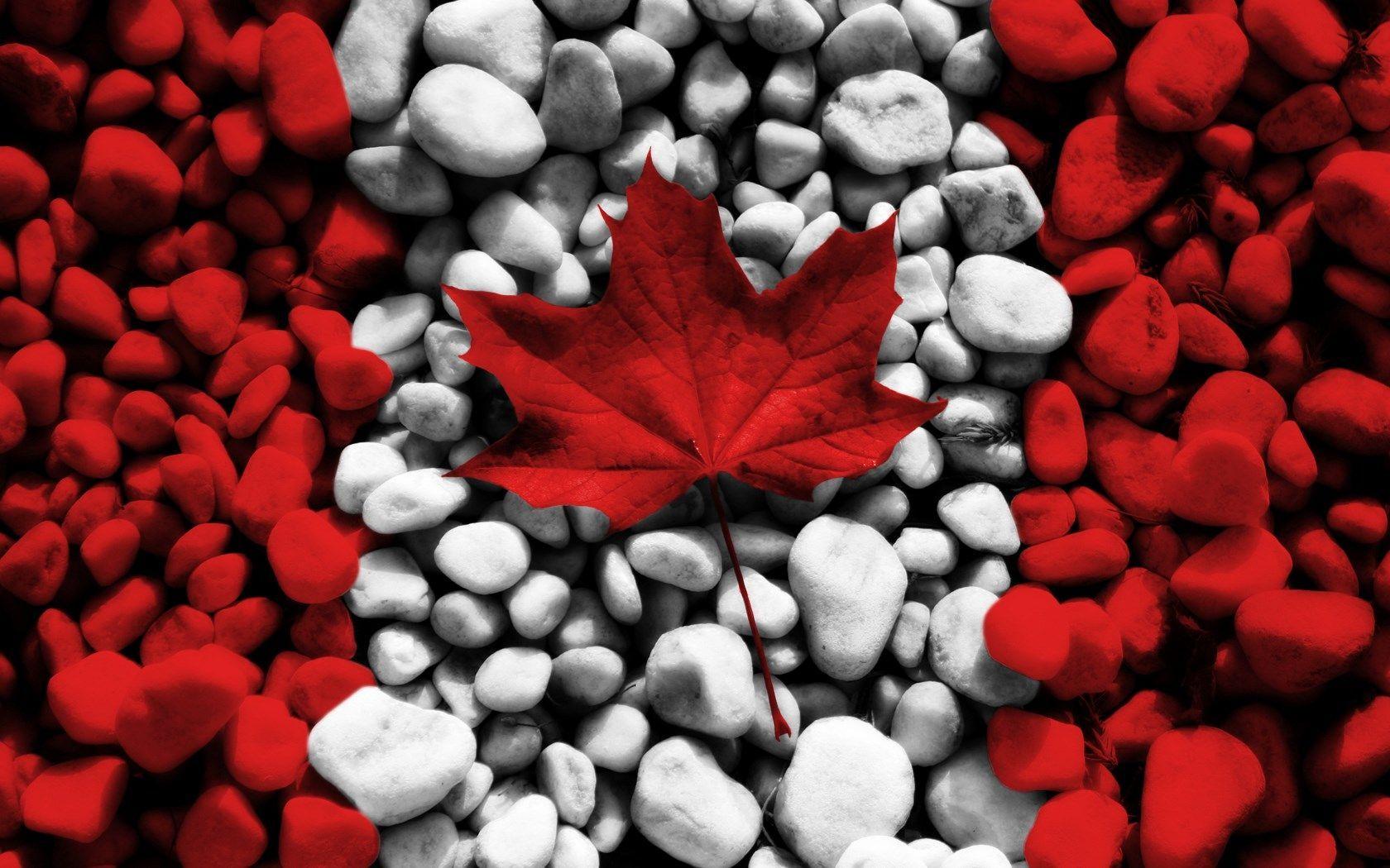 1680x1050 excellent canadian flag wallpaper