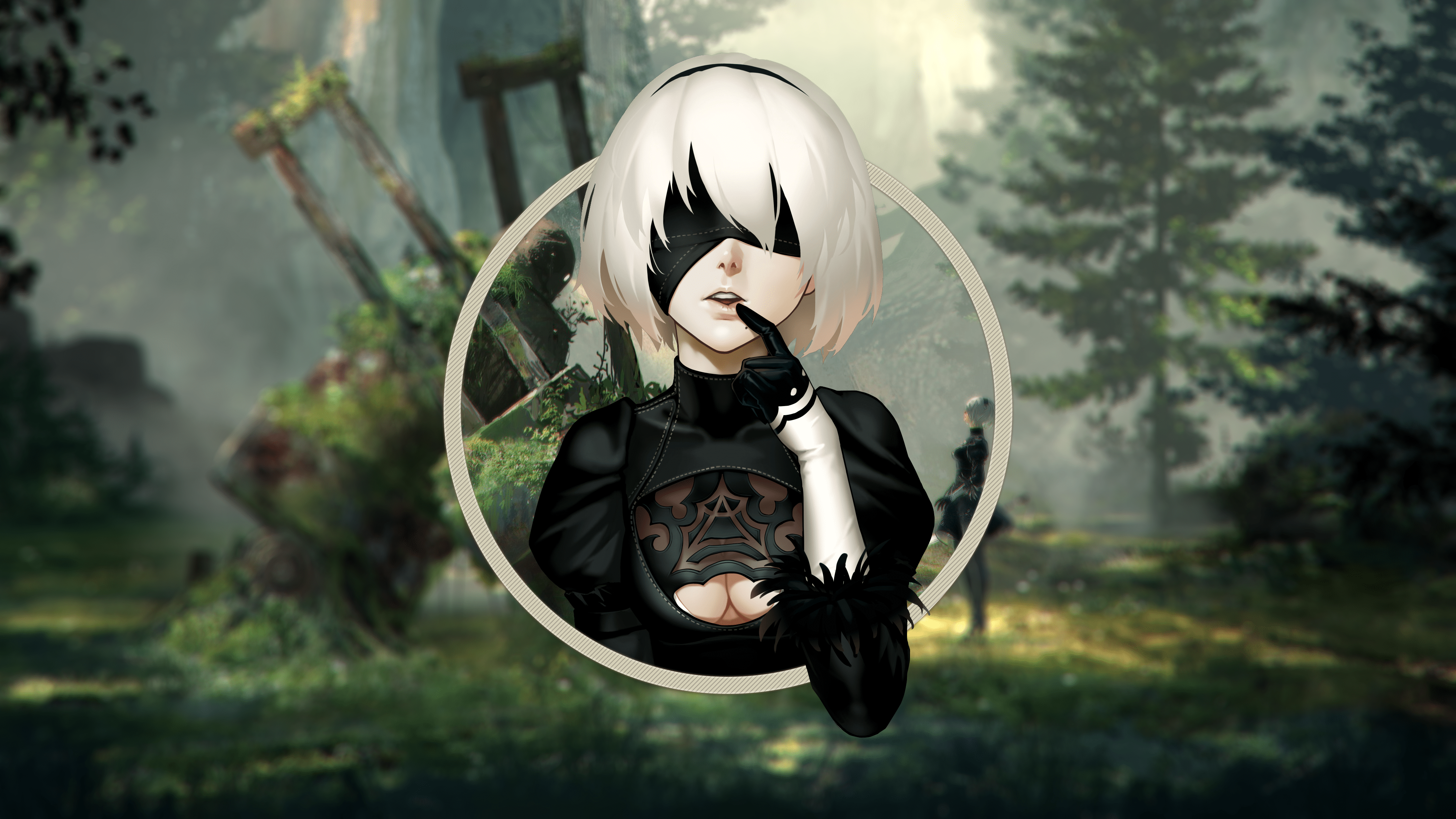 3840x2160 YoRHa 2B (NieR Automata)