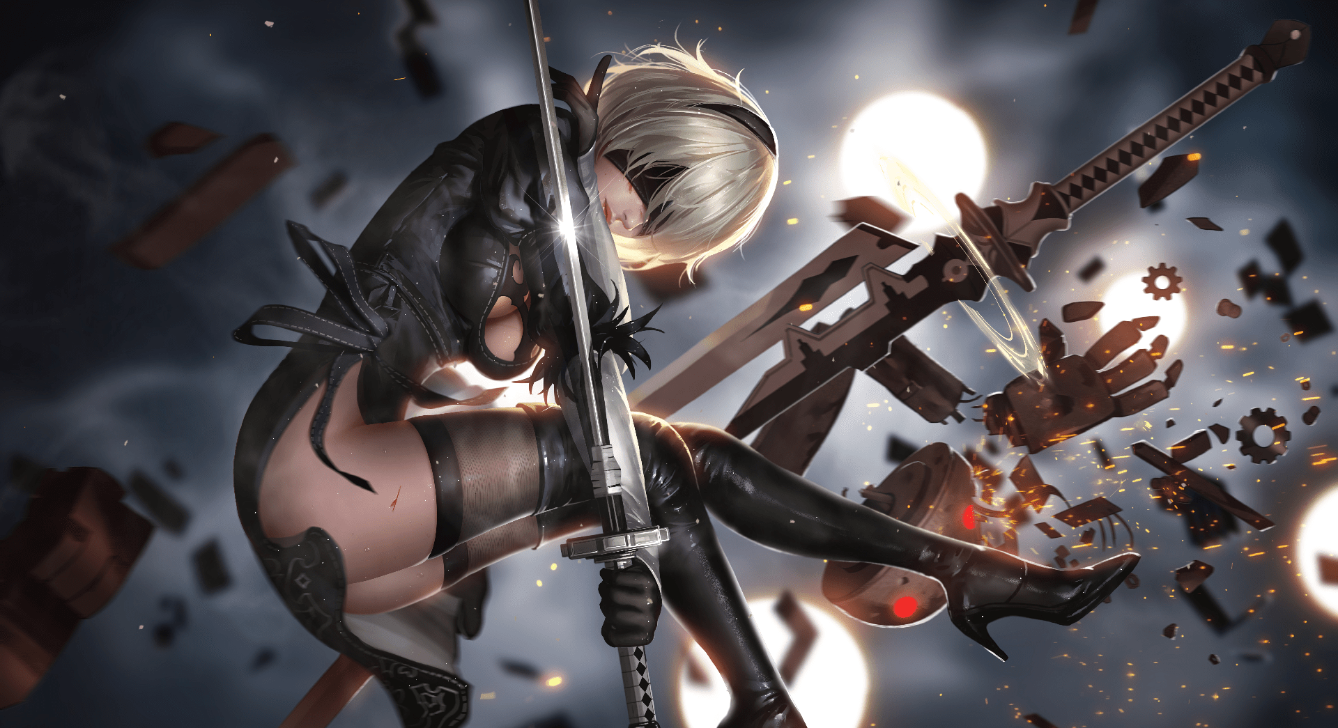 1920x1045 2B Nier Automata Exploit live wallpaper [DOWNLOAD FREE]