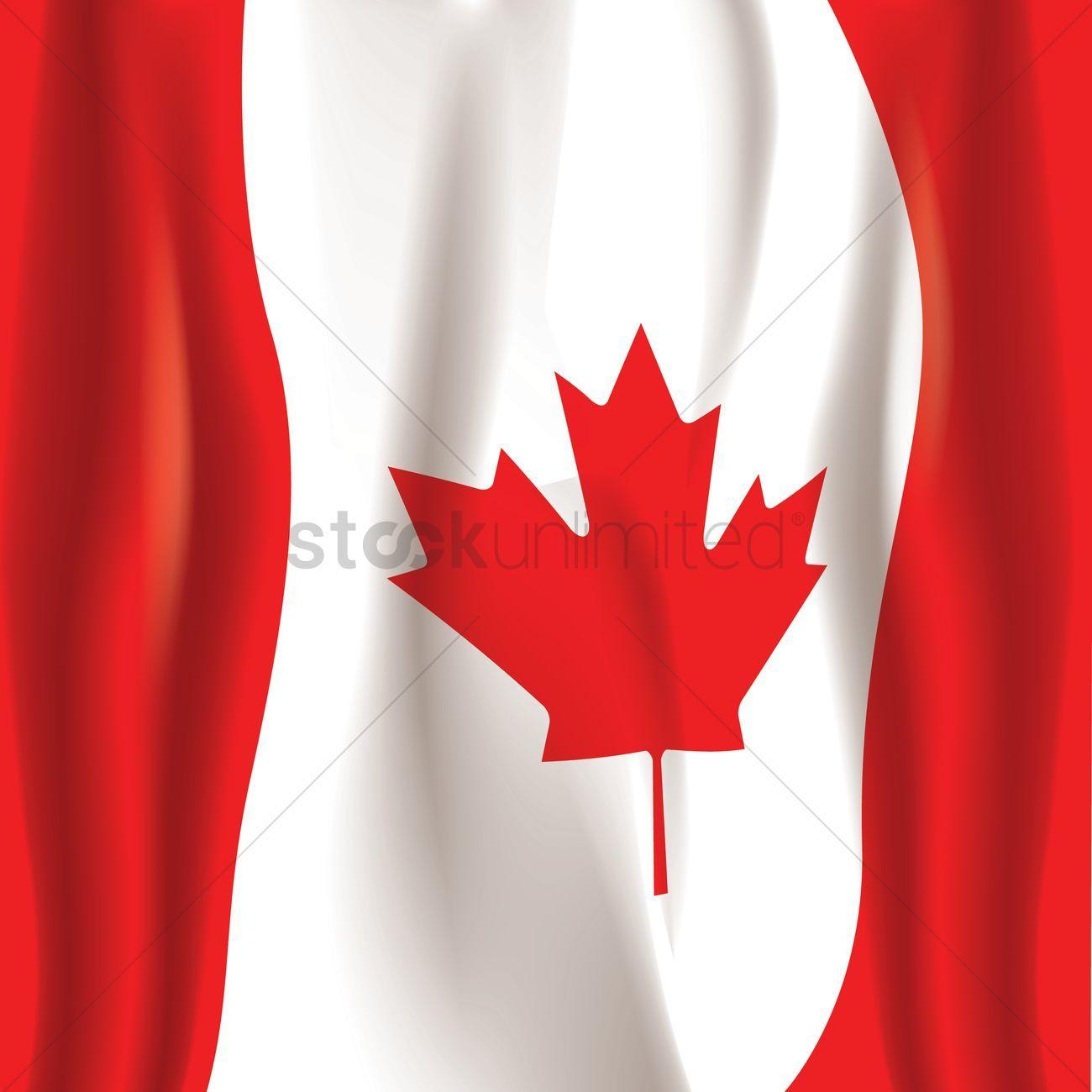 1300x1300 Canada flag wallpaper design Vector Image