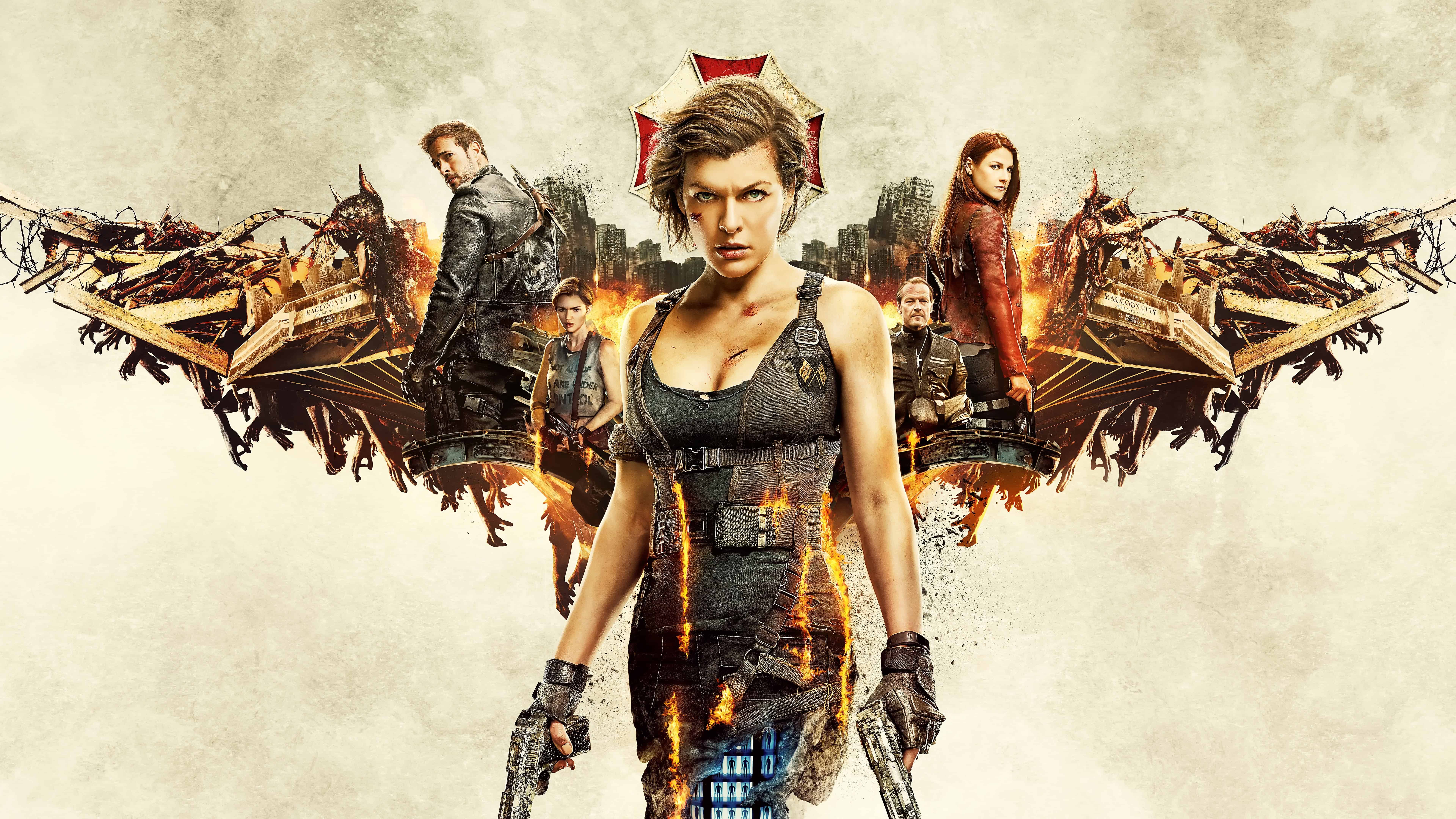 7680x4320 Resident Evil The Final Chapter UHD 8K Wallpaper
