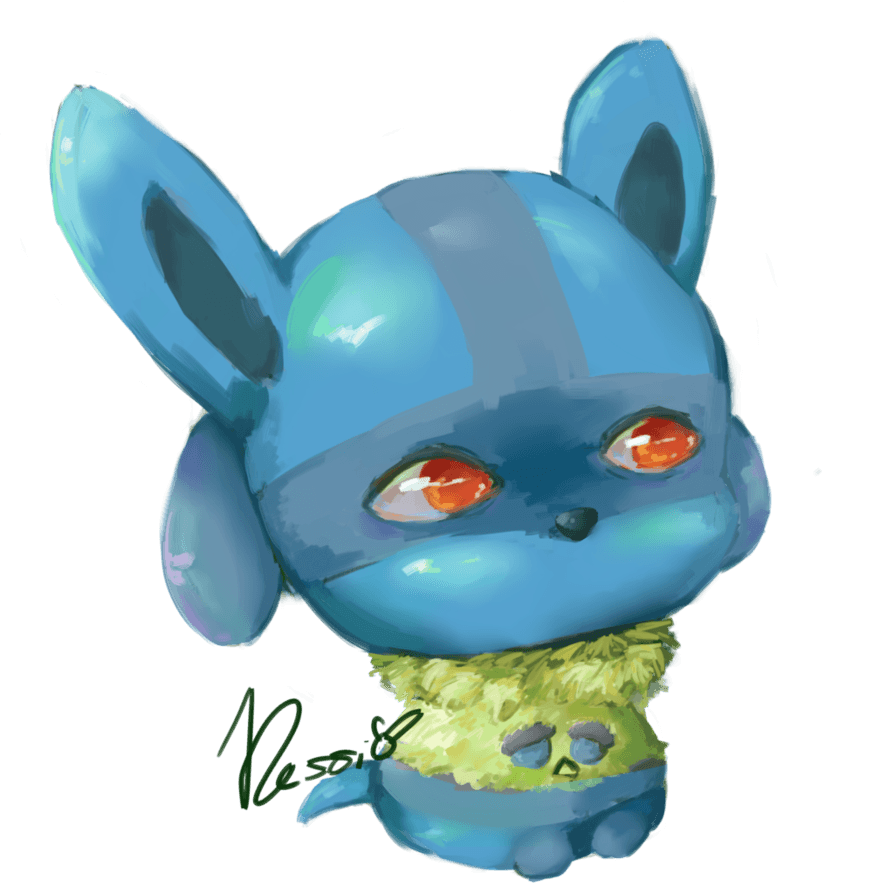 894x894 Kawaii Lucario