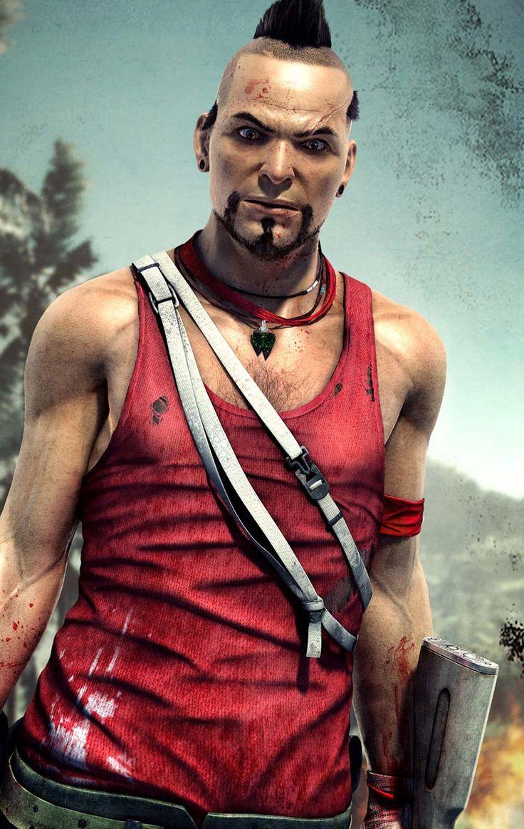 736x1164 Vaas Montenegro & Art Cry 3. Definición de locura, Videojuegos, Michael