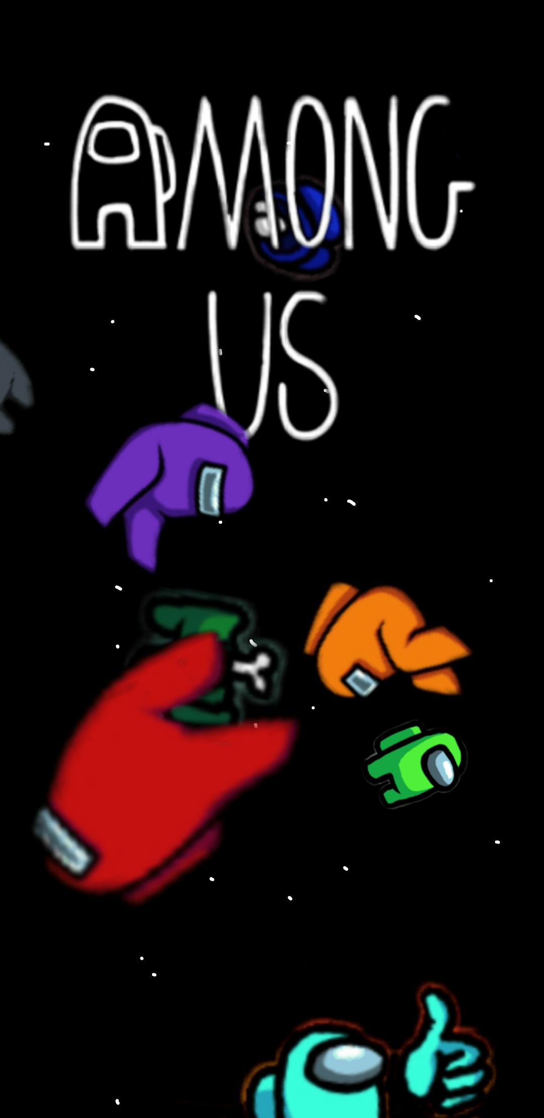 1080x2220 Among Us Wallpaper