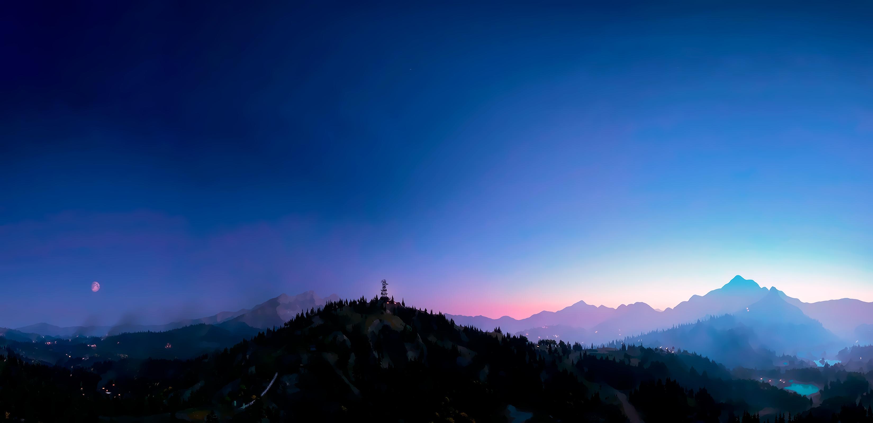 3299x1600 Far Cry 5 Mountains Wallpaper, HD Games 4K Wallpaper, Image, Photo and Background
