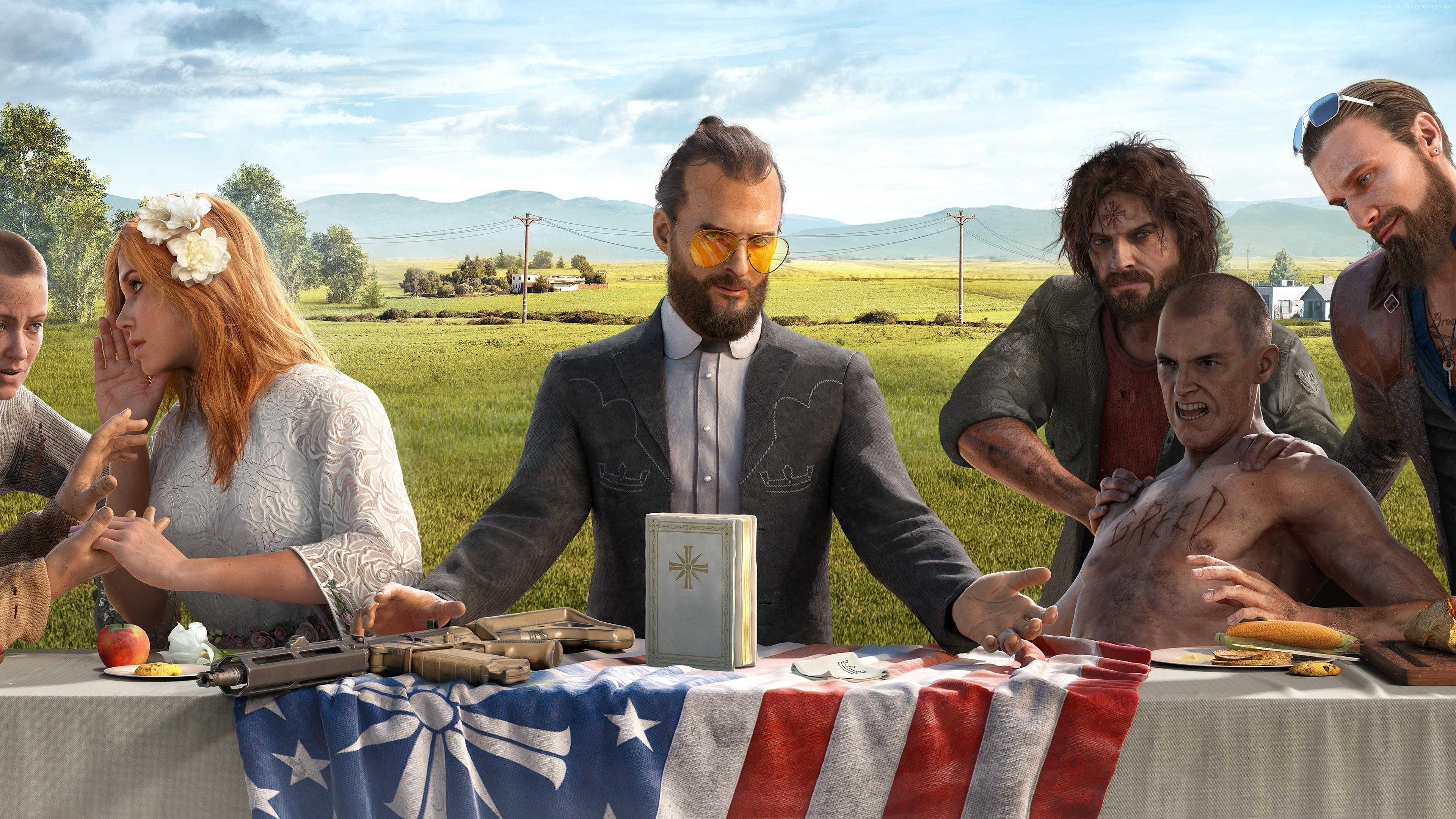3840x2160 far cry 5 HD wallpaper, Background