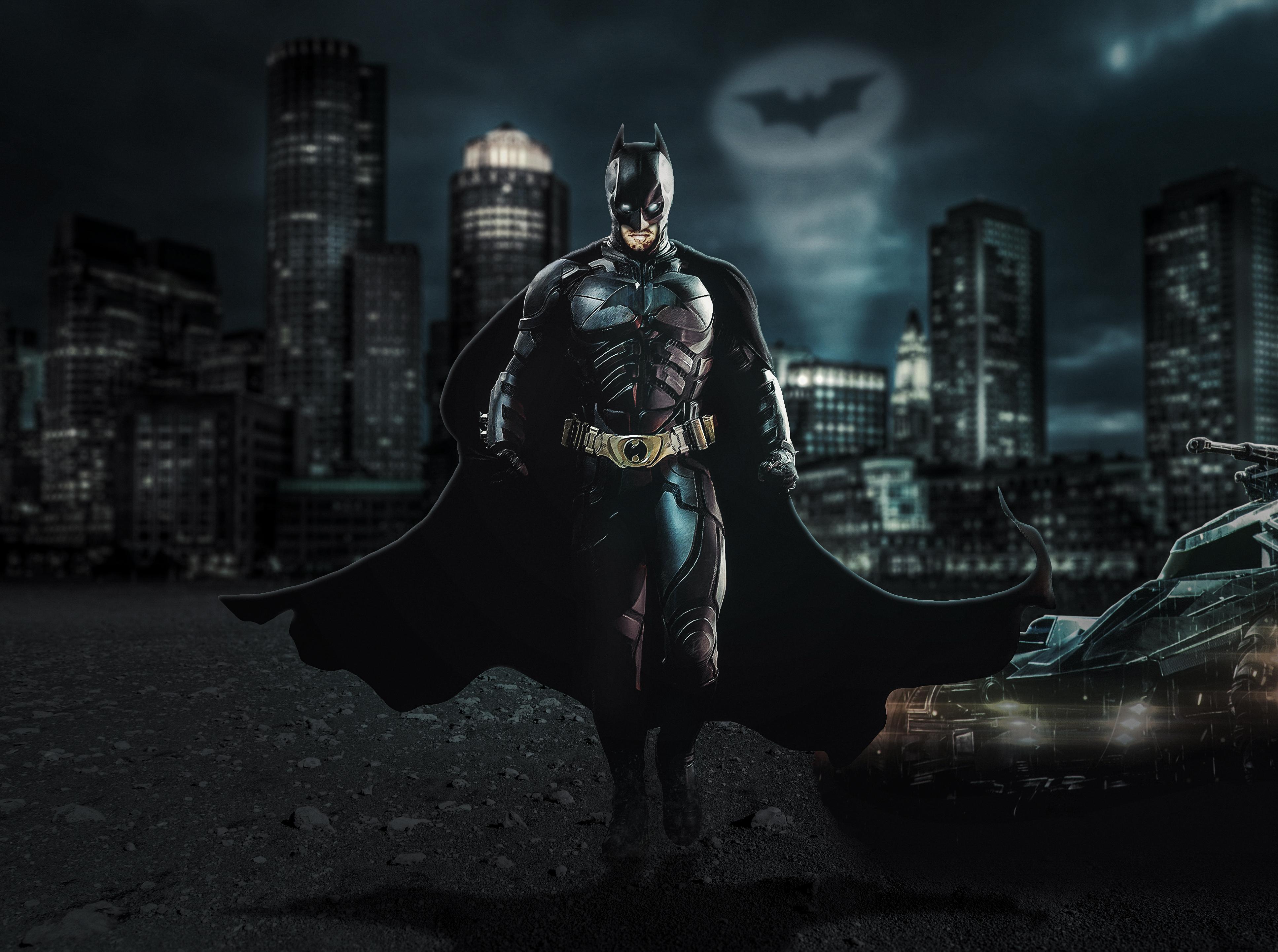 3870x2883 4K, Dark Knight, Batman