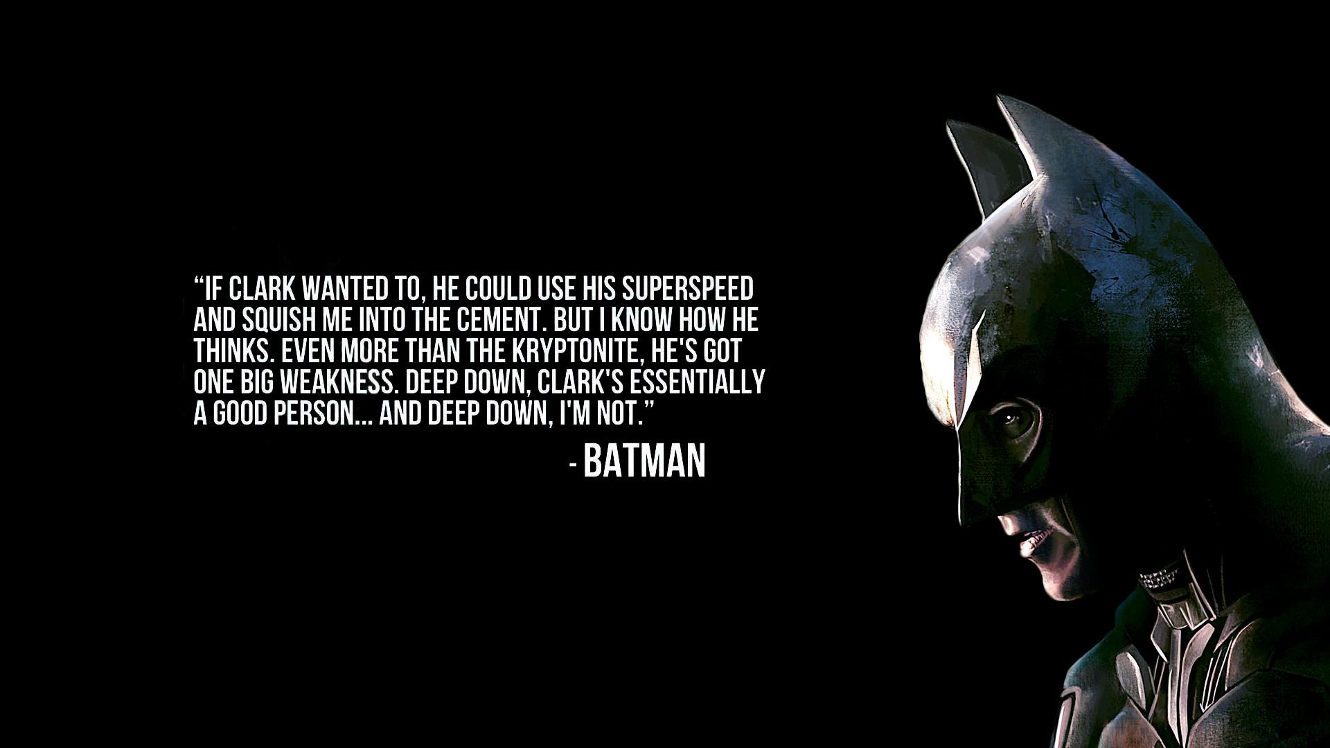 1920x1080 Free download Batman Quote Awesome Wallpaper and Cool background [1920x1080] for your Desktop, Mobile & Tablet. Explore Cool Wallpaper Quotes. Desktop Wallpaper Quotes, Best Quote Wallpaper, Wallpaper with Quotes