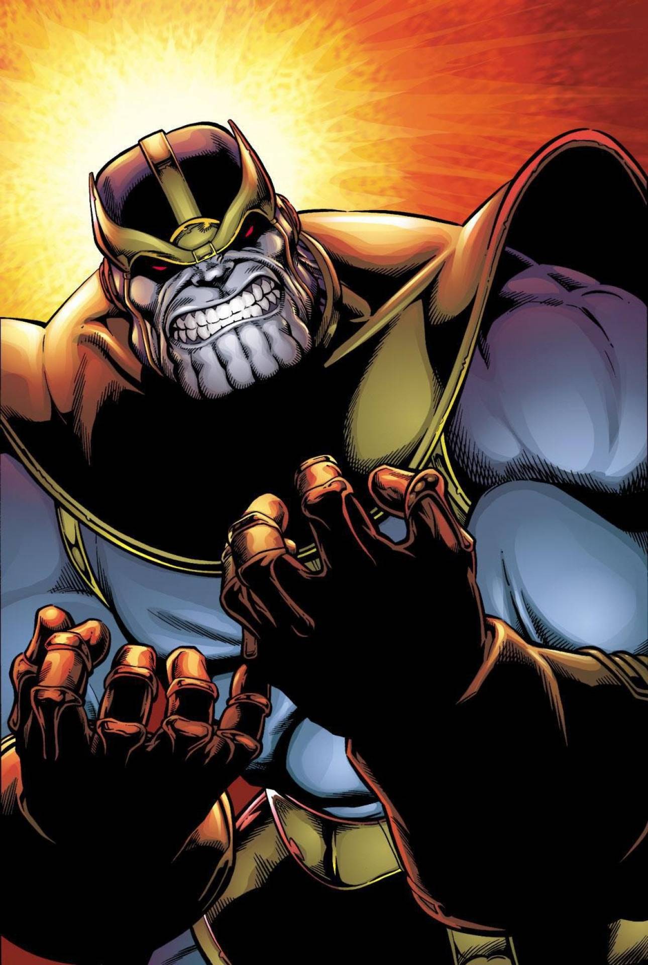 1290x1920 Thanos Wallpaper High Quality
