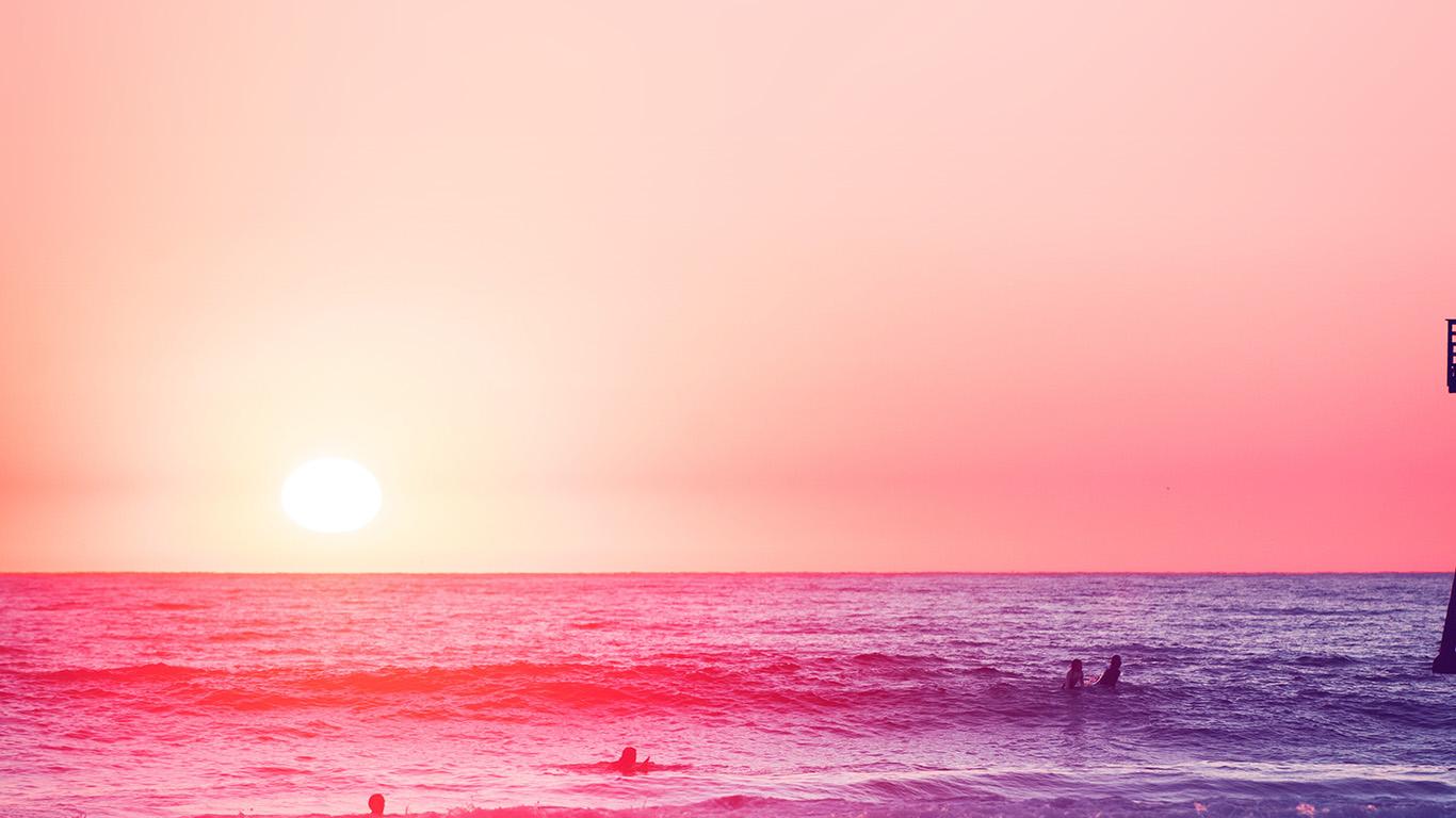 1366x768 wallpaper for desktop, laptop. happy beach sea holiday nature fun city pink