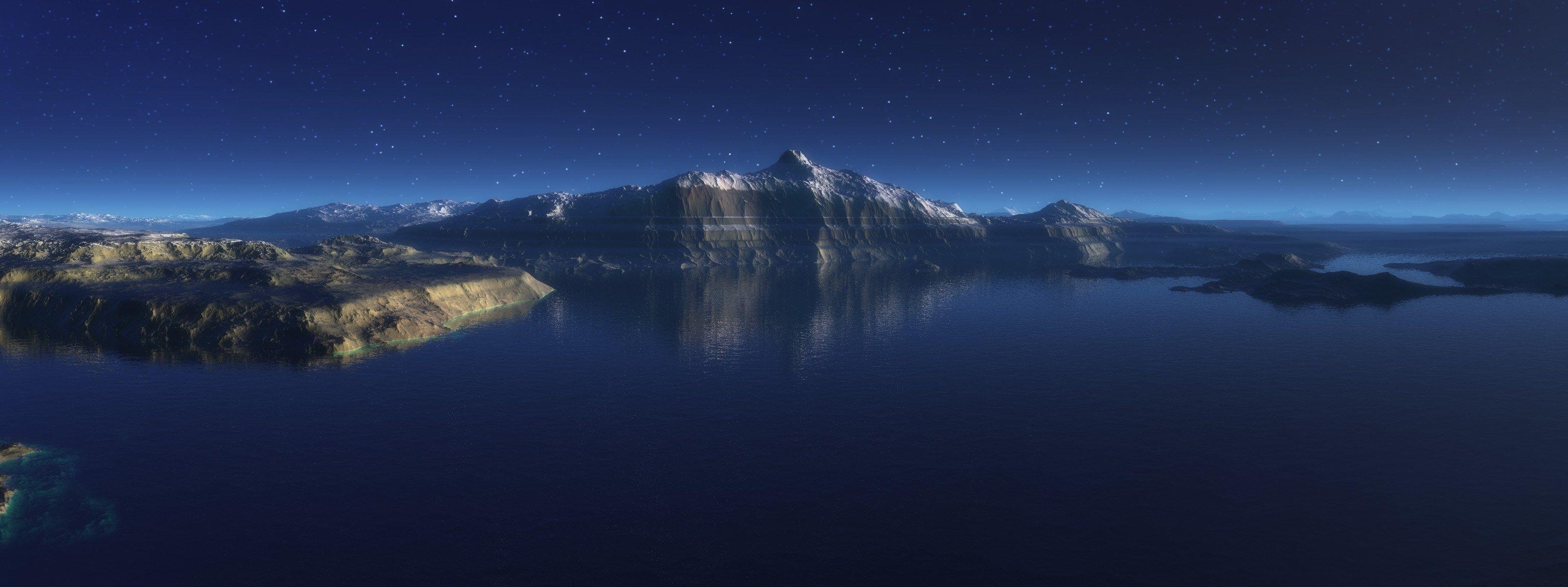 3200x1200 wallpaper image earth, 3200x1200 (419 kB). wallpapercreator