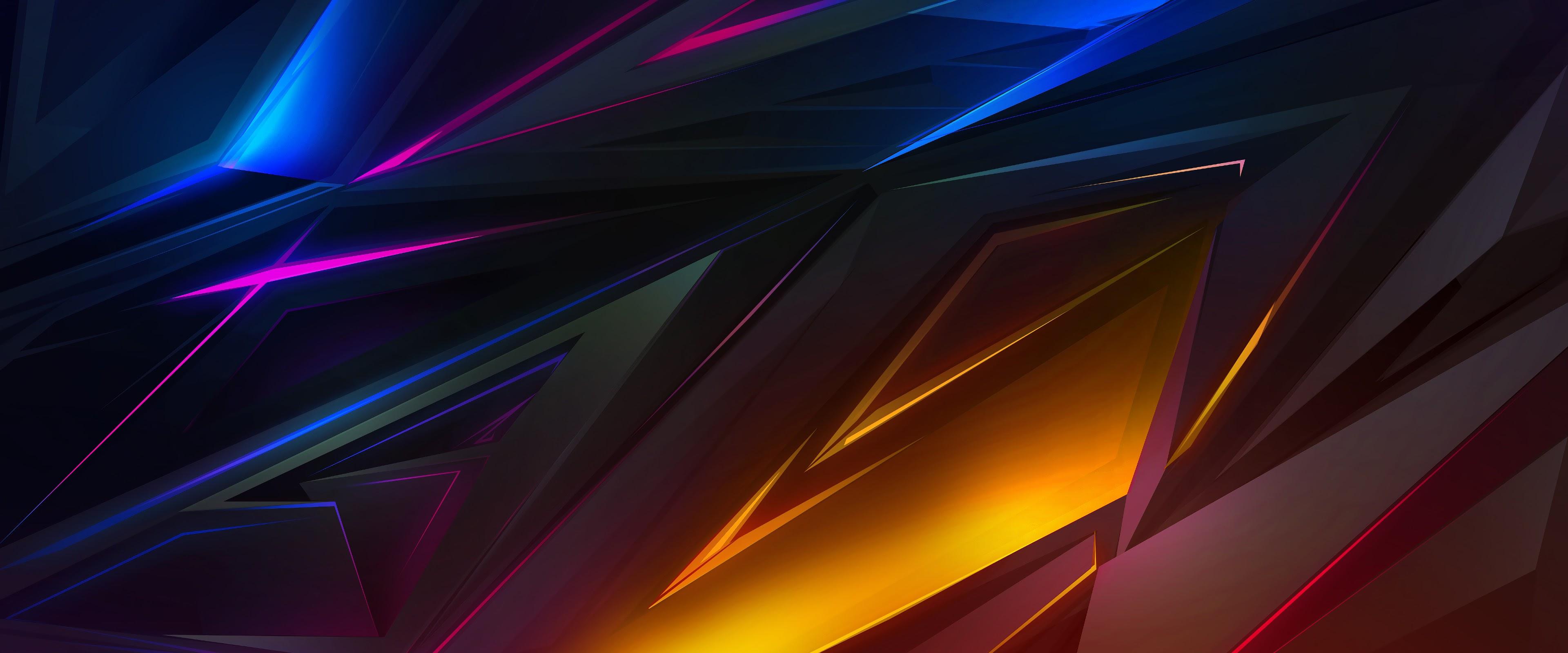 3840x1600 Free download Colorful Dark Abstract Polygon 3D 4K Wallpaper 39 [3840x1600] for your Desktop, Mobile & Tablet. Explore Abstract Polygon 4K WallpaperK Abstract Wallpaper, 4K Abstract Wallpaper, Abstract 4K Wallpaper