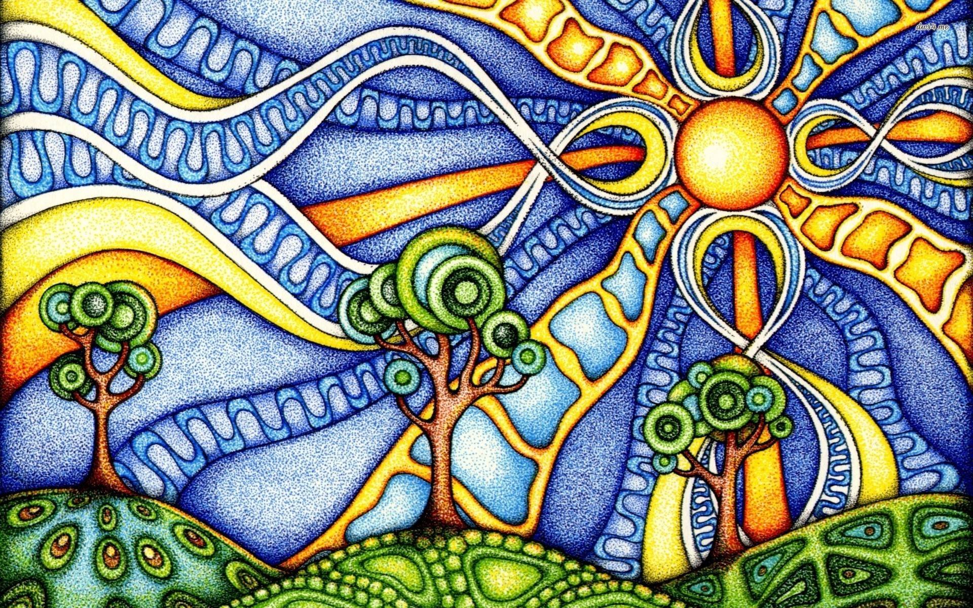 1920x1200 Psychadelic Wallpaper