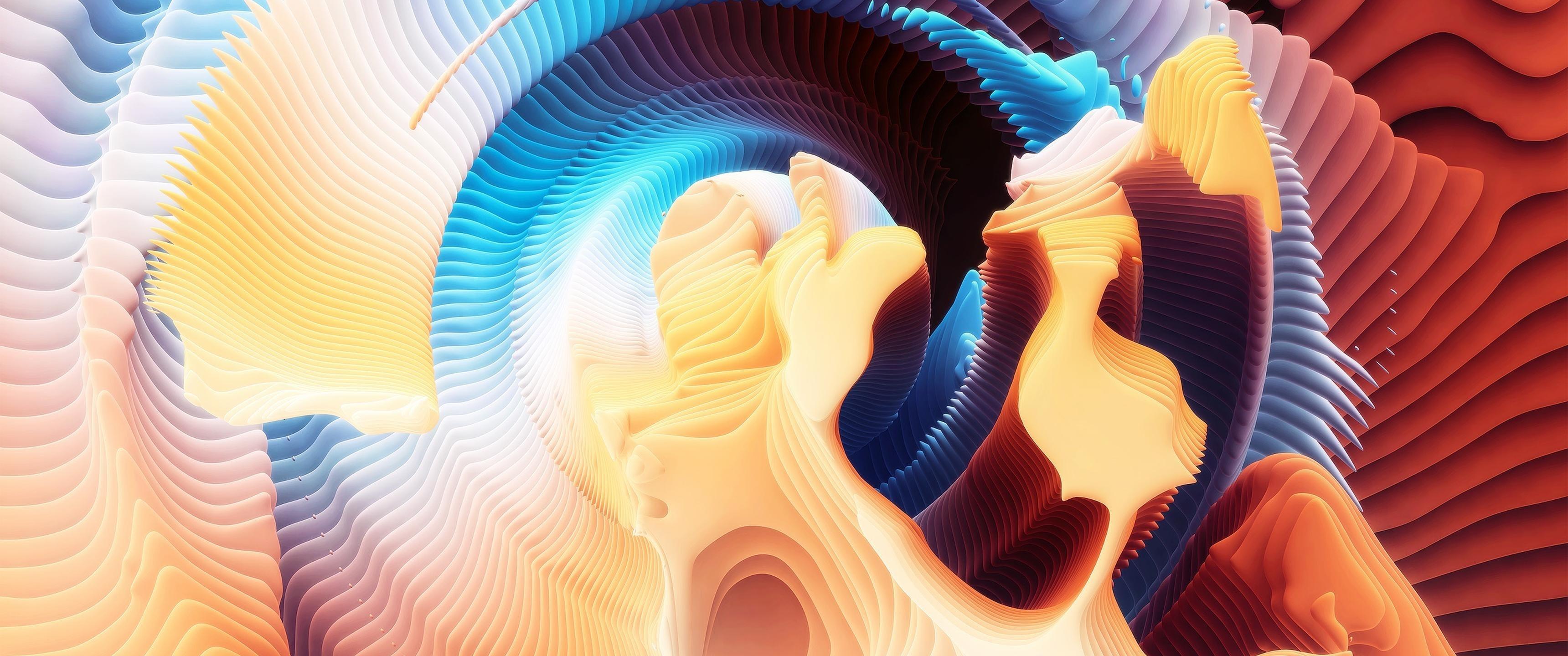 3440x1440 #ultrawide, #abstract wallpaper HD Wallpaper