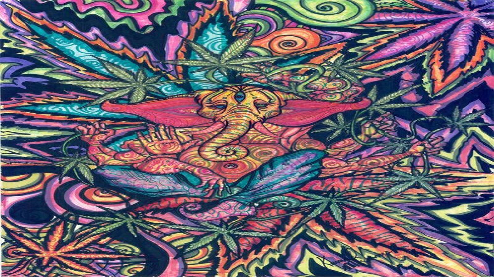 1600x900 Trippy Good Vibes Wallpaper #MP52S3H