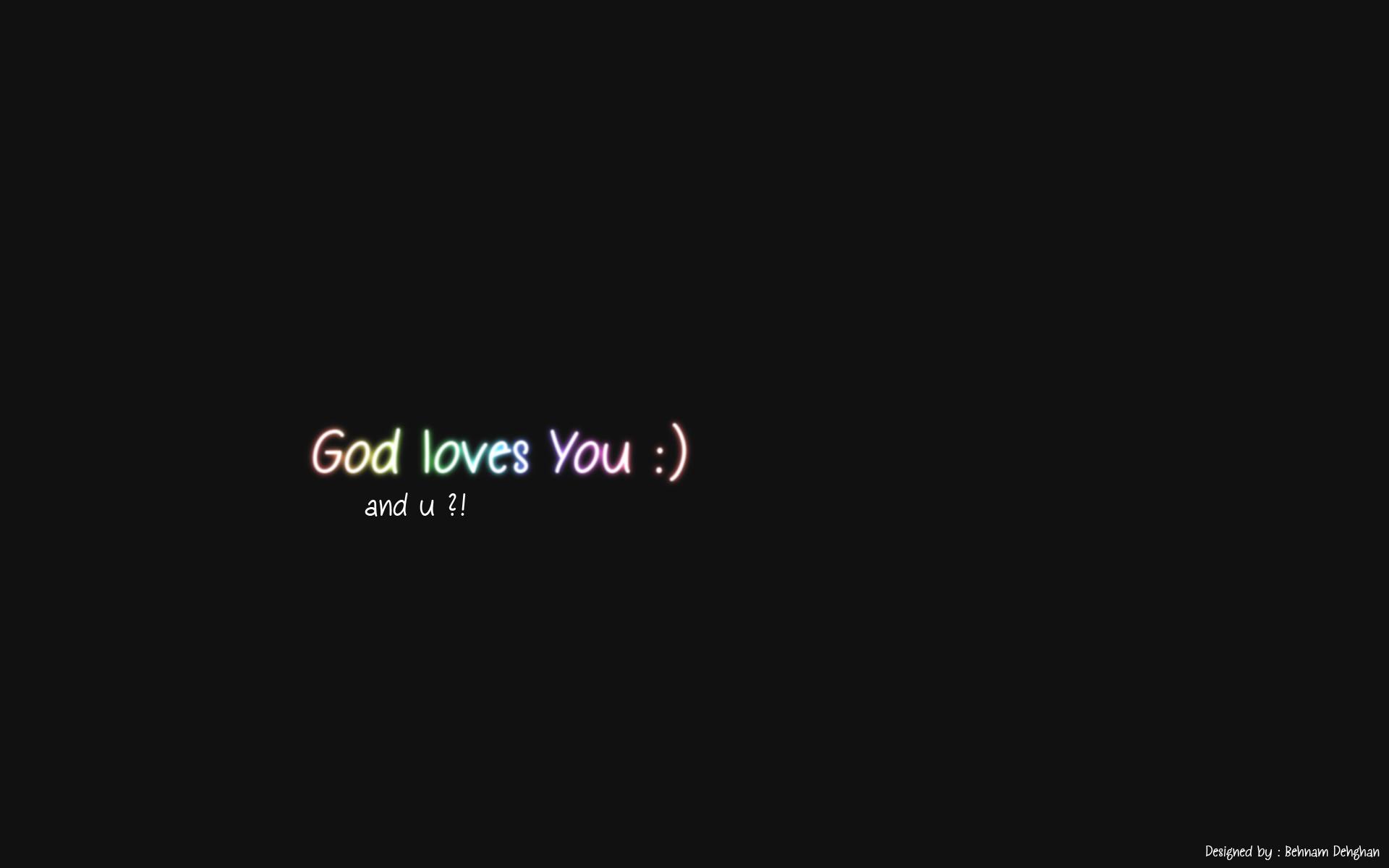 1920x1200 God Is Love