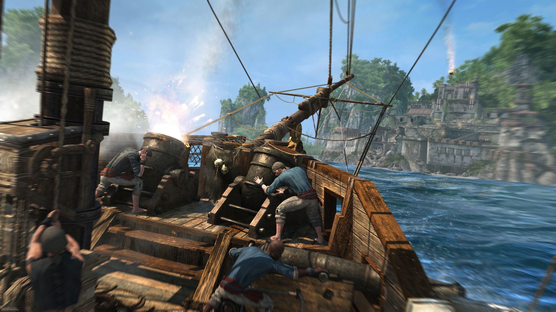 Assassins Creed 4 Black Flag Ship Combat Wallpapers Top