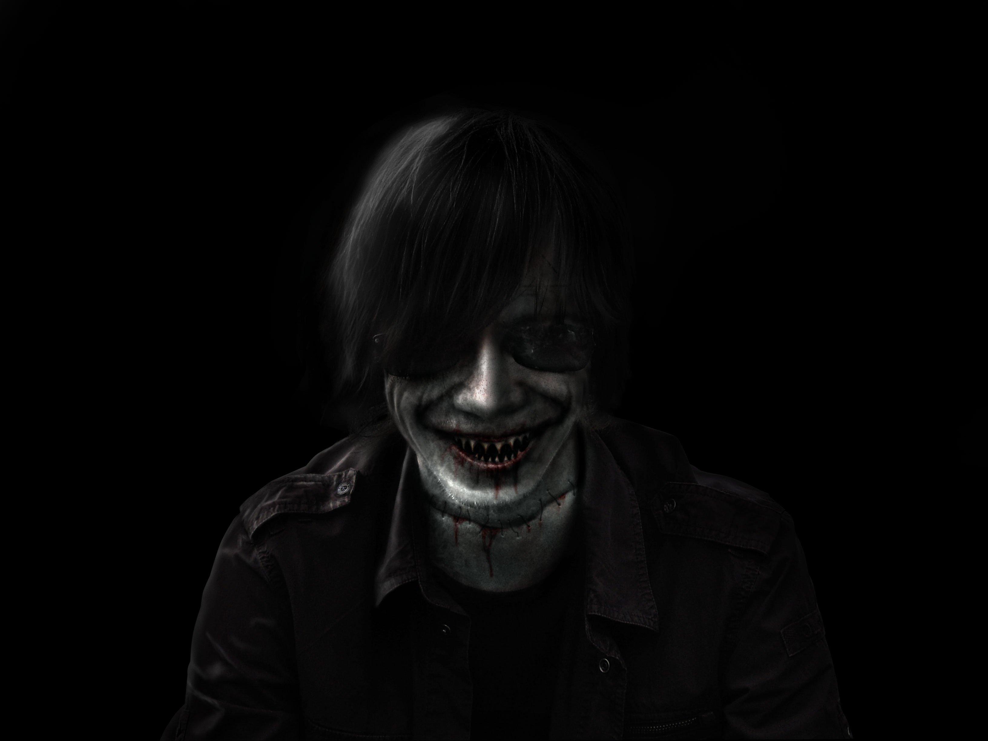 3264x2448 dark, Creepy, Scary, Horror, Evil, Art, Artwork Wallpaper HD / Desktop and Mobile Background