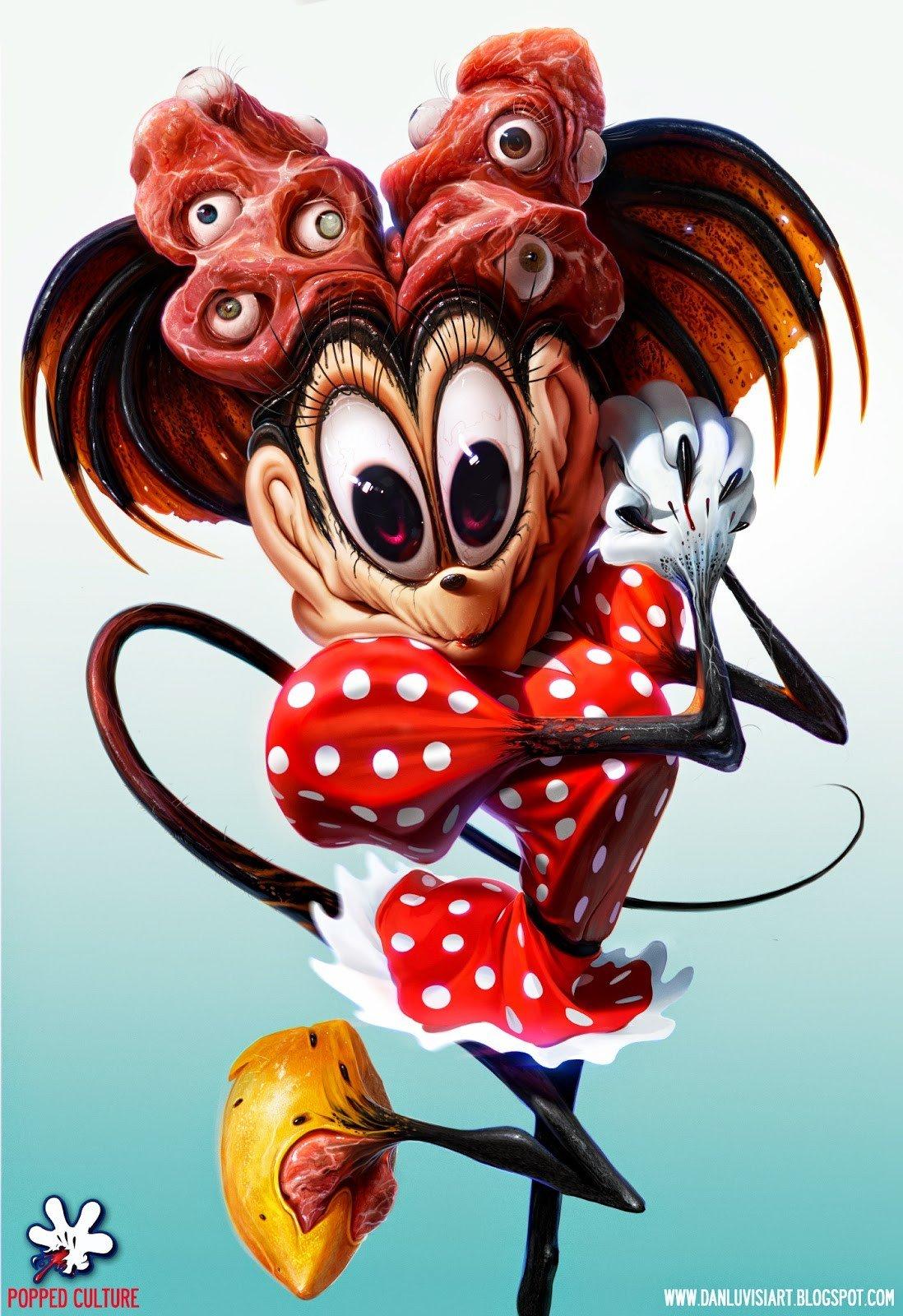 1098x1600 gore robot disney horror wallpaper HD Wallpaper