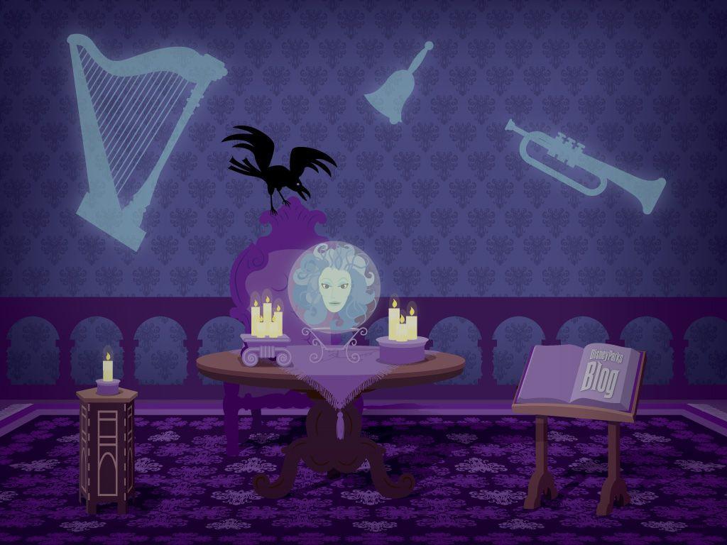 1024x768 Disney World Haunted Mansion Wallpaper