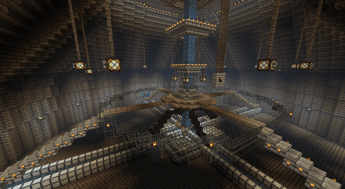 1440x788 Minecraft image TARDIS (under construction) HD wallpaper