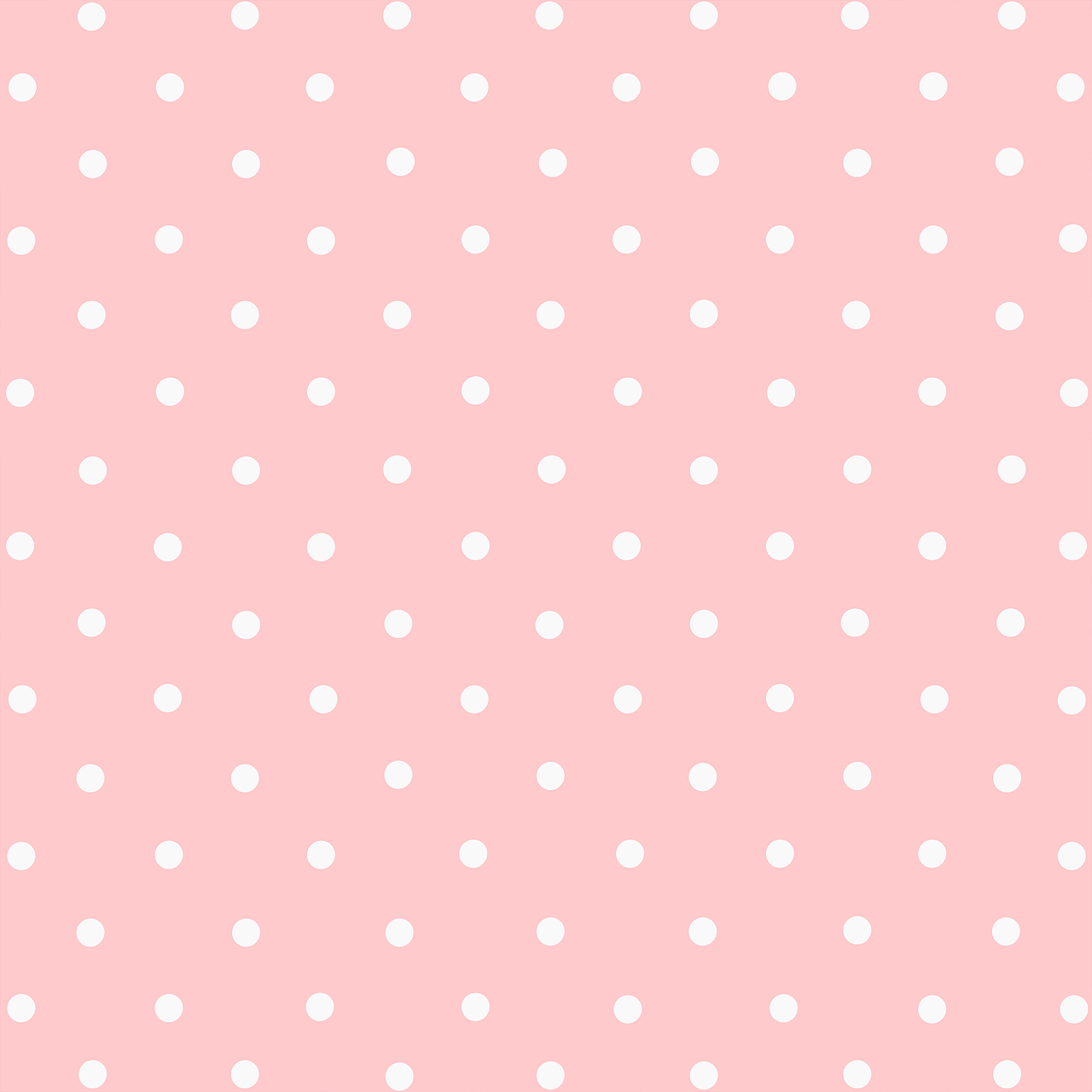 1280x1280 Polka Dots Pattern Wallpaper