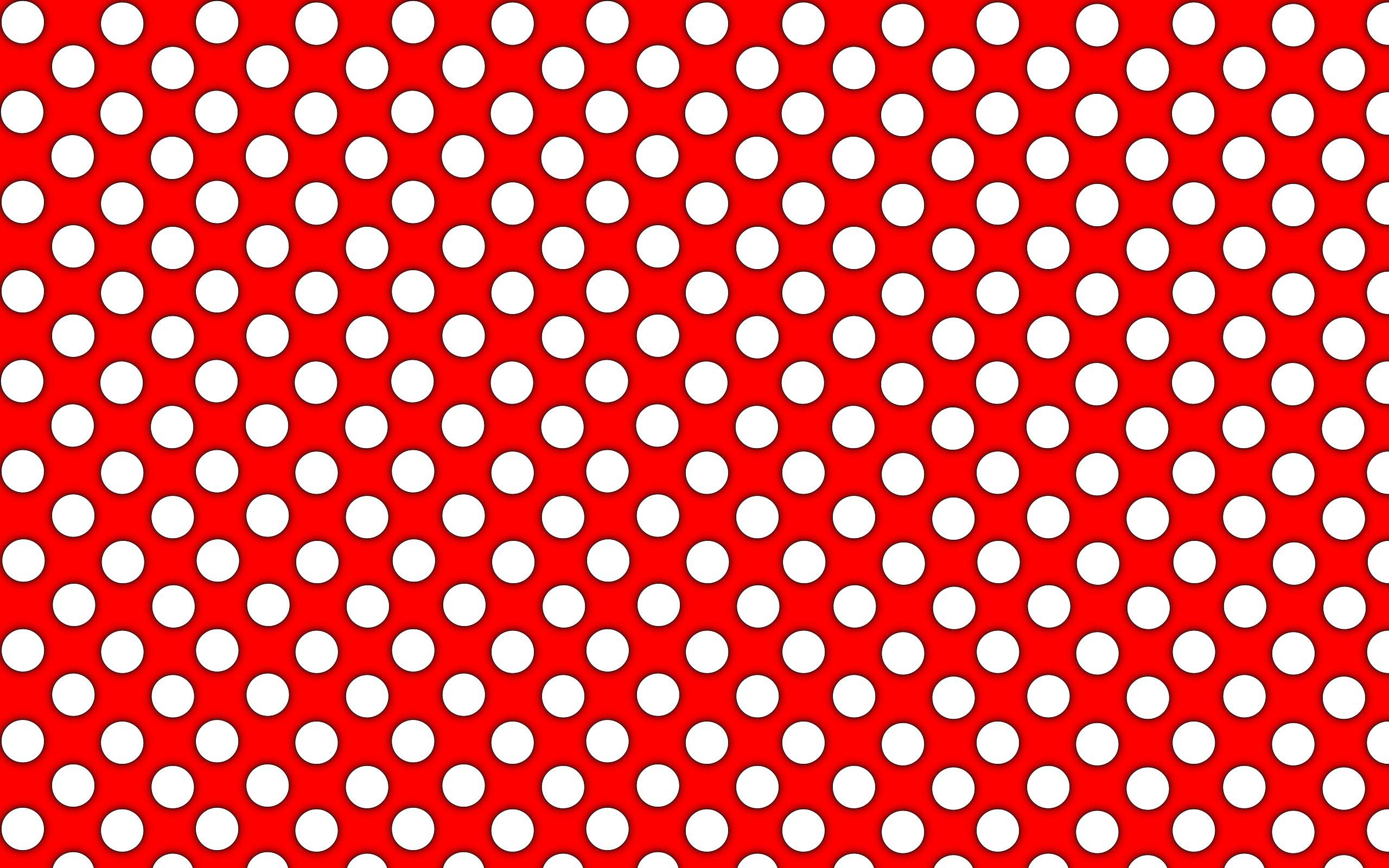 2560x1600 Hd Wallpaper Polka Dot Card Stock: Wallpaper for Gt Red Polka Dots