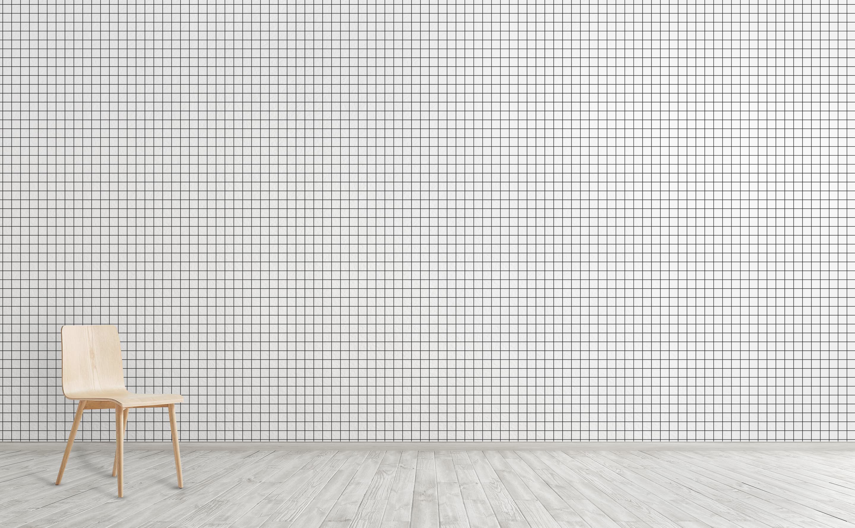 2880x1780 Symmetrical Grid Squares Wallpaper for Walls