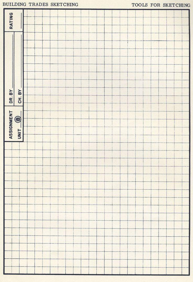 736x1074 Vintage Grid Paper. Writing paper template, Paper background texture, Art journal pages
