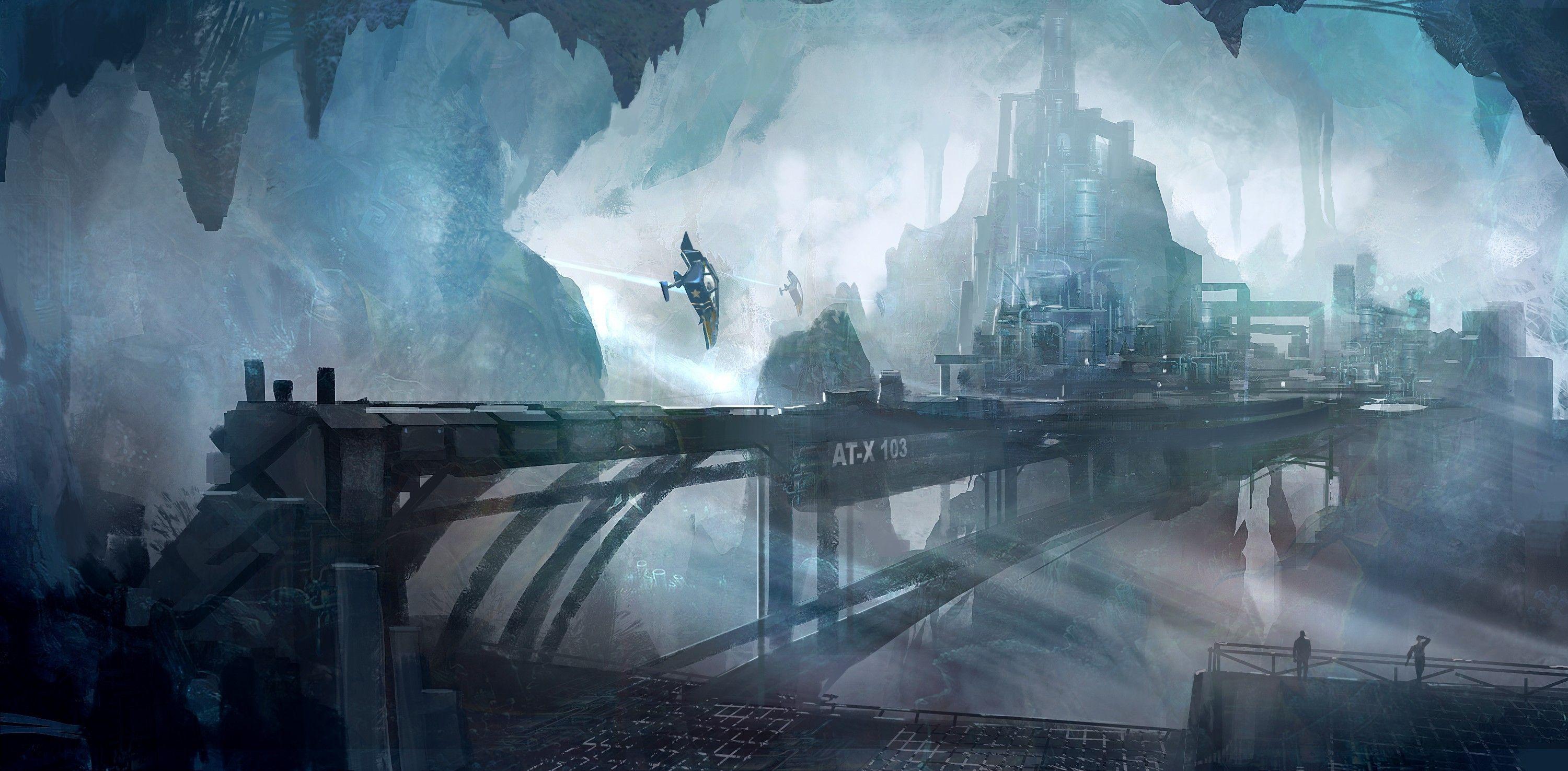 3000x1476 Sci Fi Background