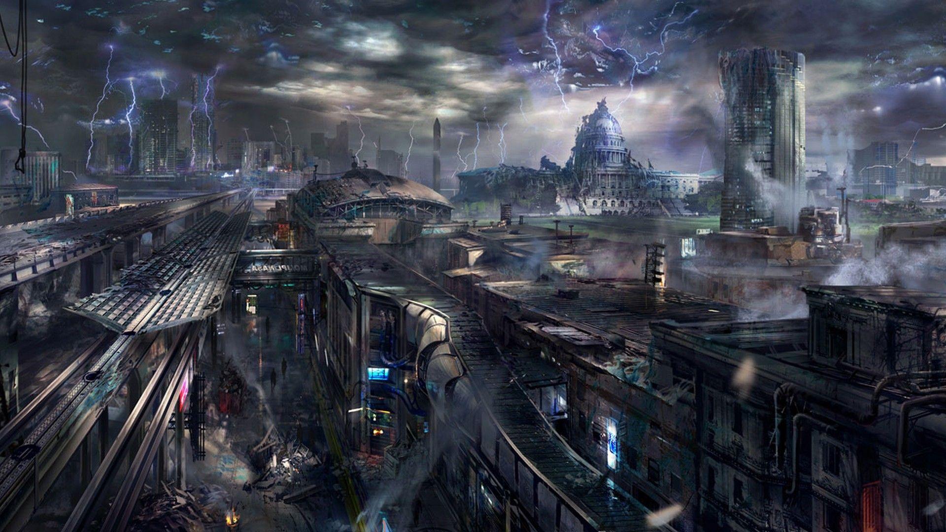 1920x1080 Futuristic Wallpaper