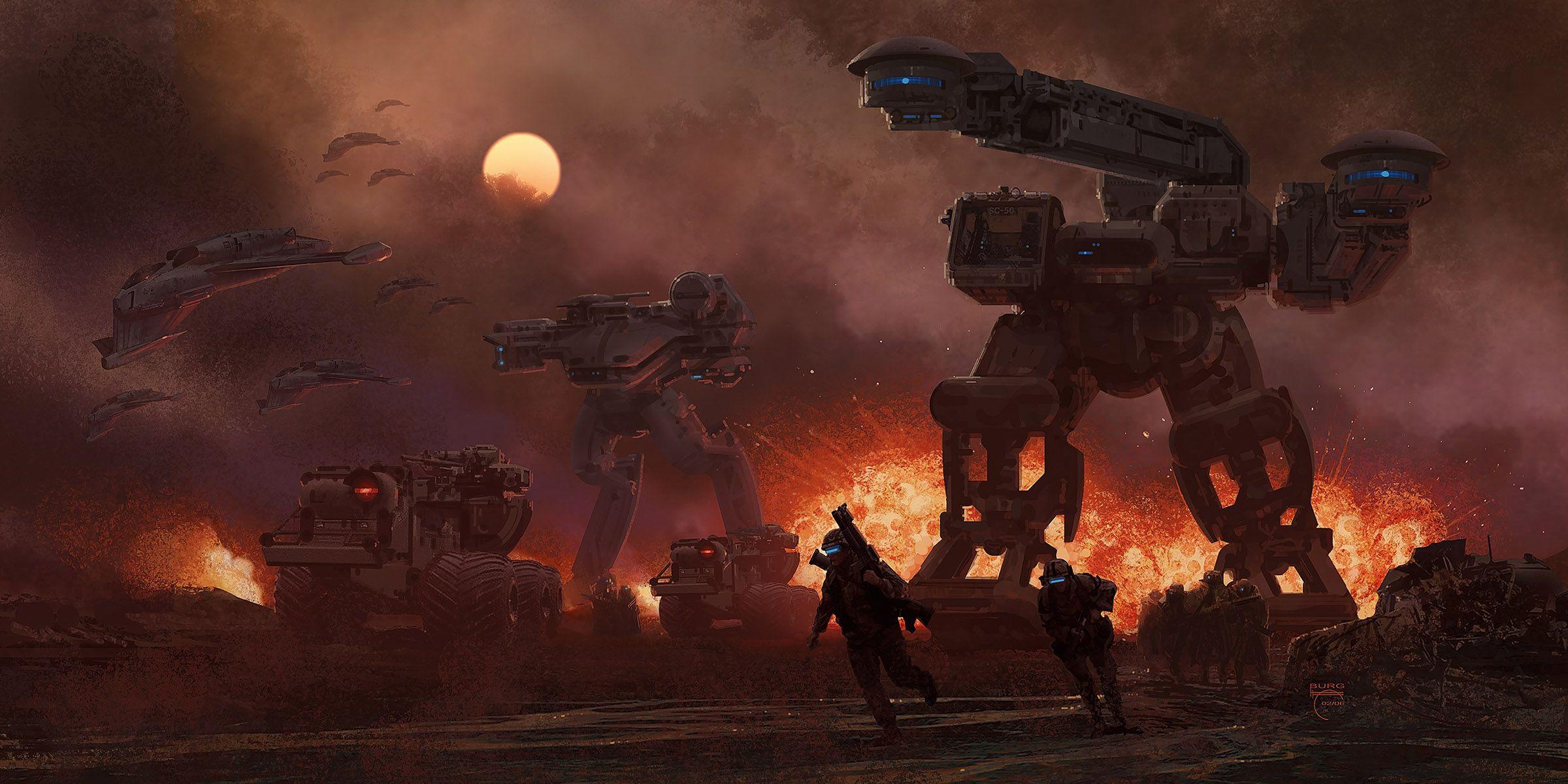 2400x1200 Sci Fi Wallpaper 19