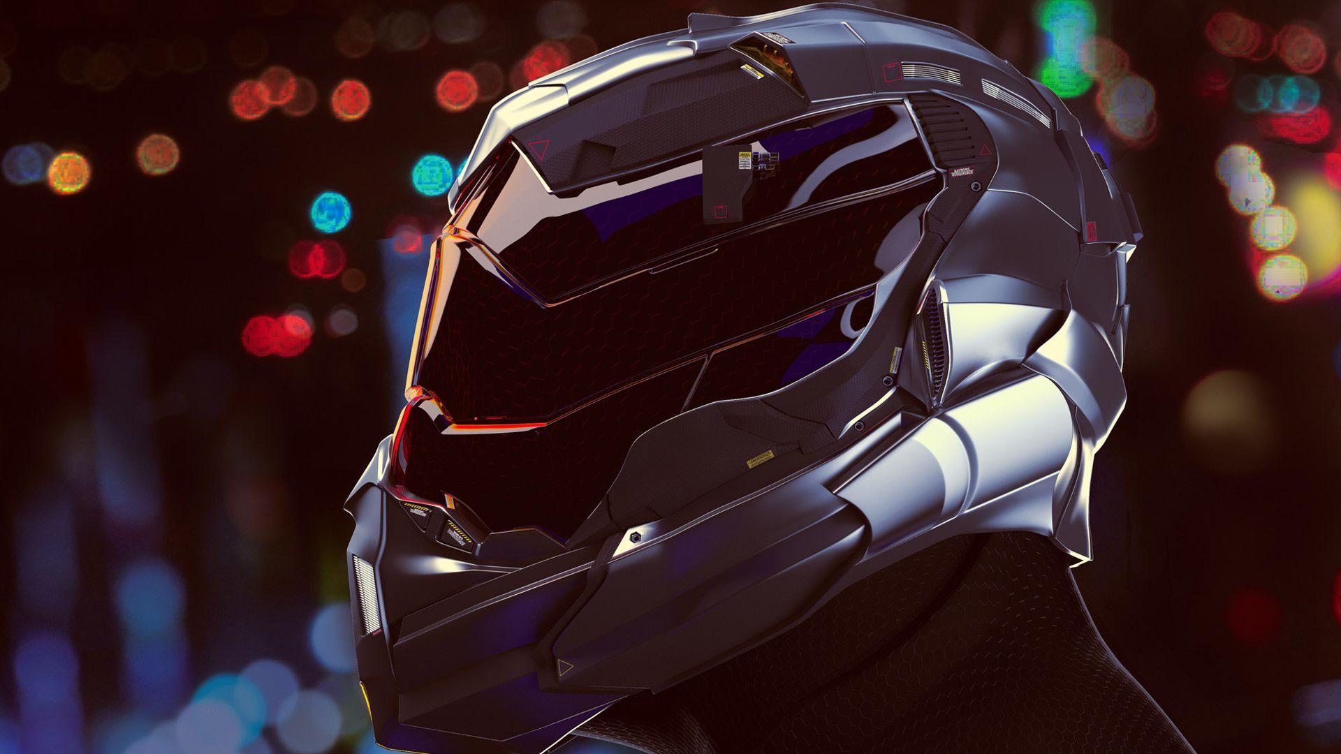 1920x1080 Robot Future Scifi Minimalism, HD Artist, 4k Wallpaper