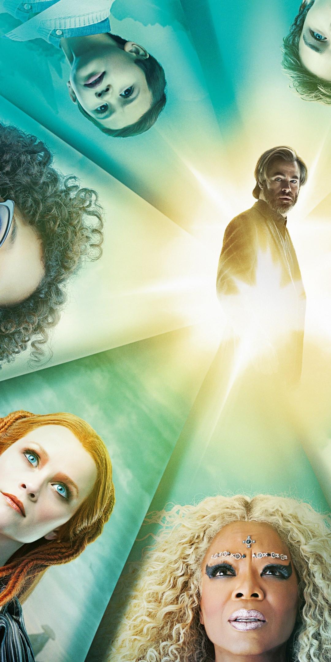 1080x2160 Download 1080x2160 A Wrinkle In Time, Chris Pine Wallpaper for Huawei Mate 10