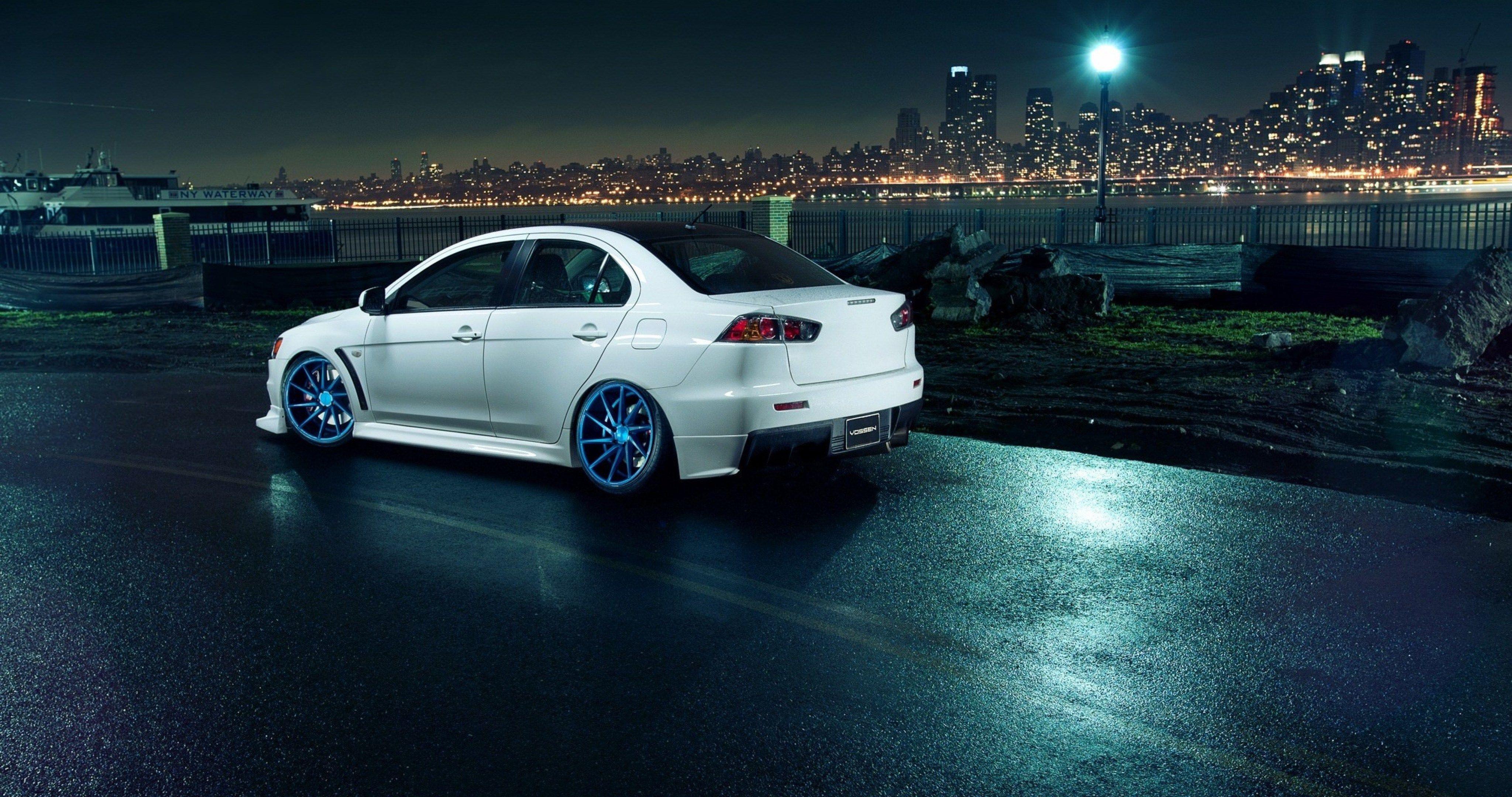 4096x2160 mitsubishi lancer evolution x 4k ultra HD wallpaper. ololoshenka