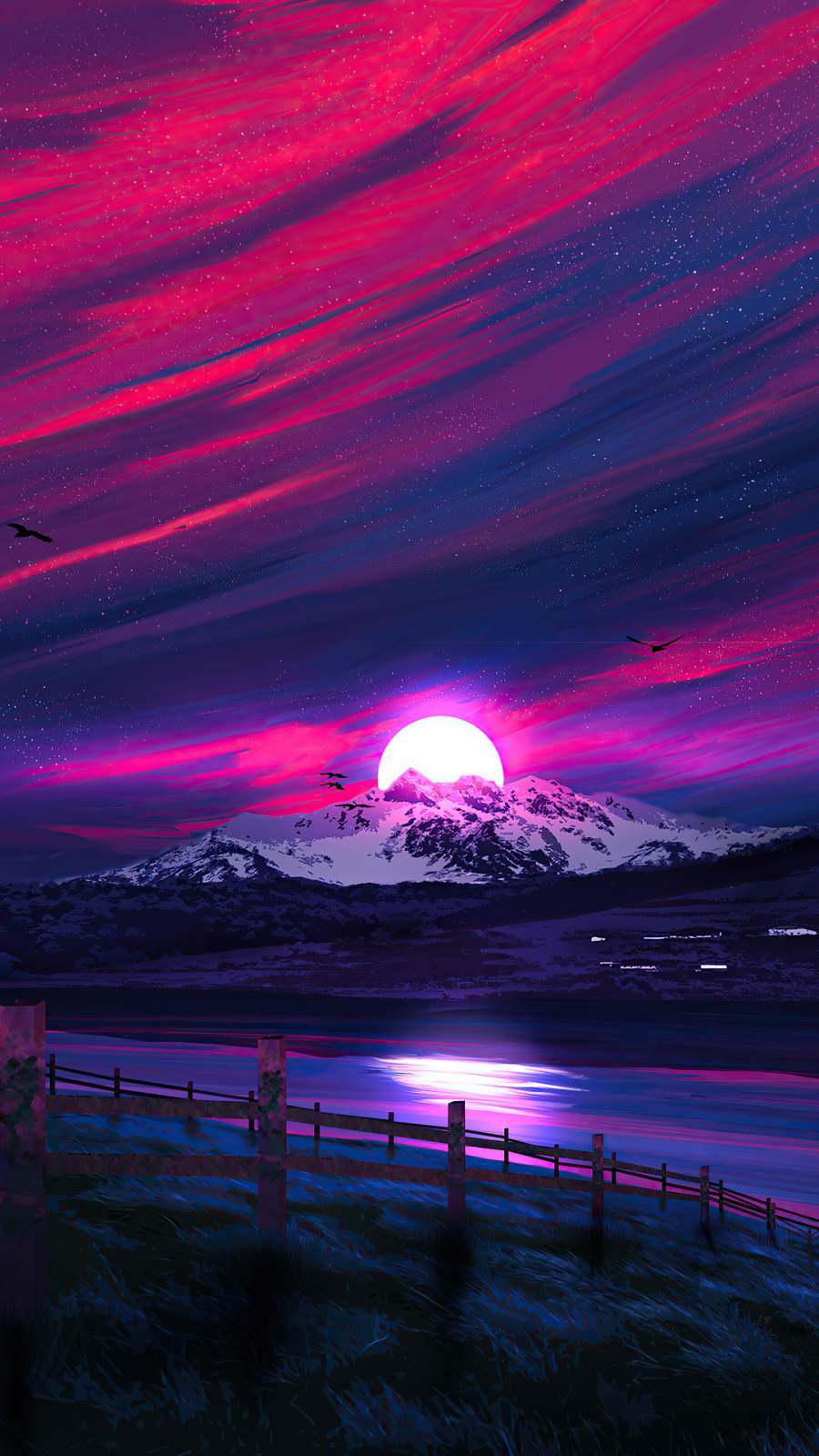 900x1600 Landscape Sunrise 4K Wallpaper : iPhone Wallpaper