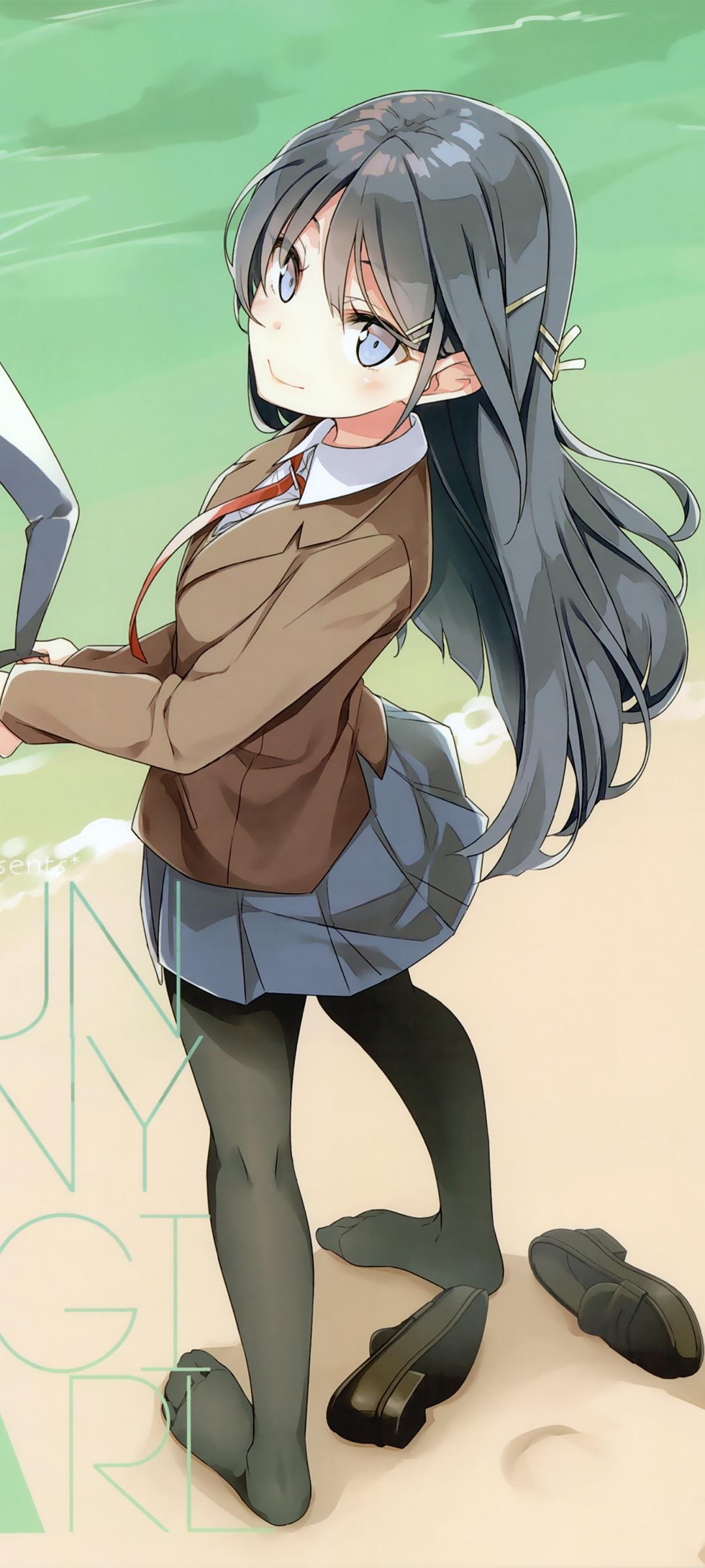 1080x2400 Anime Rascal Does Not Dream Of Bunny Girl Senpai