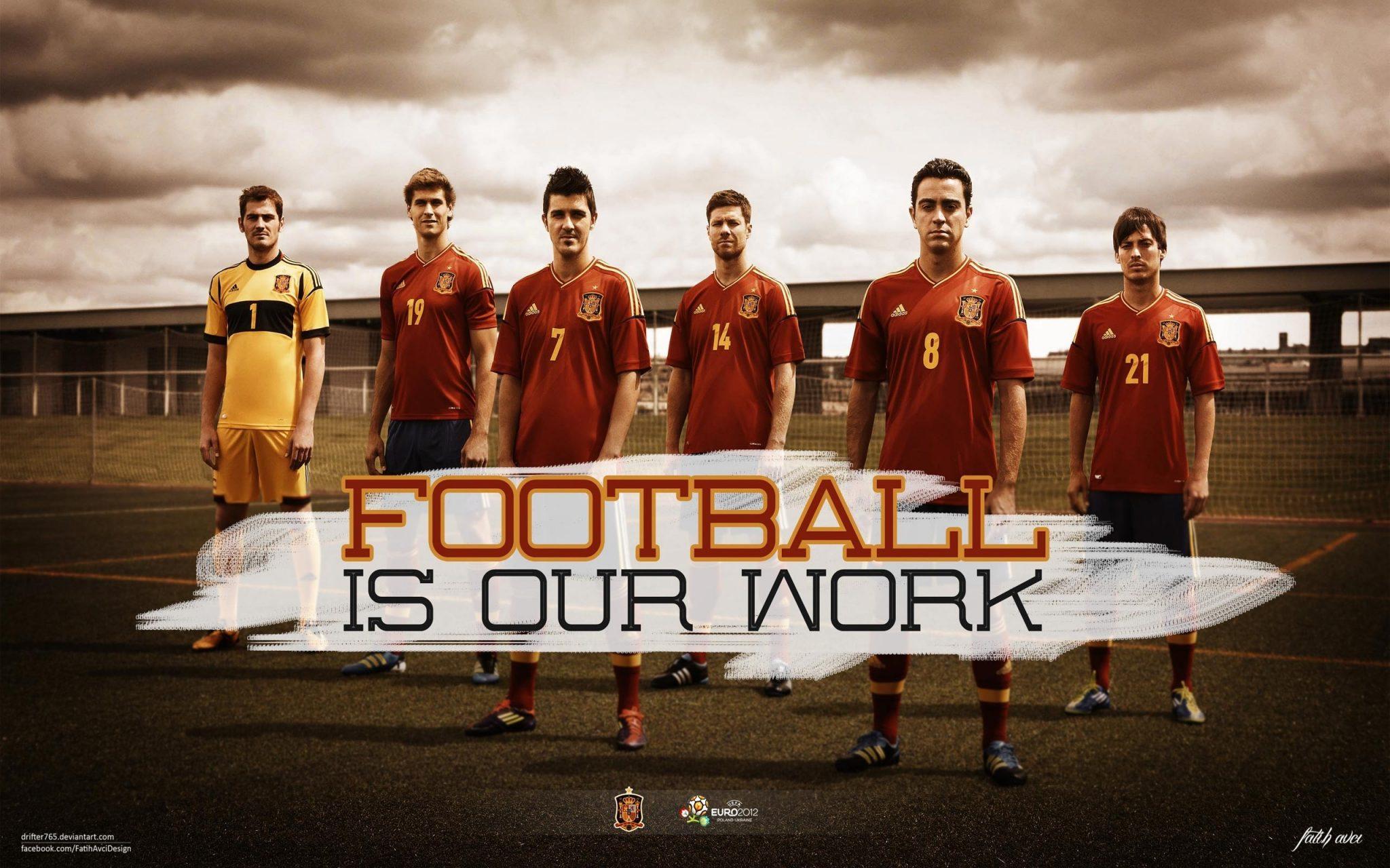 2048x1280 Spain Football Team FIFA World Cup Wallpaper 03