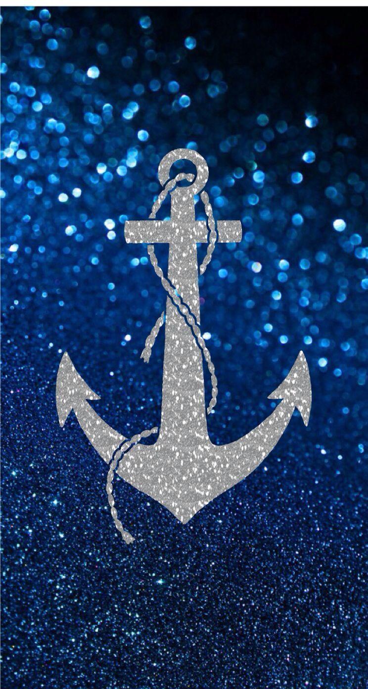 744x1392 Anchor Cute iPhone Wallpaper